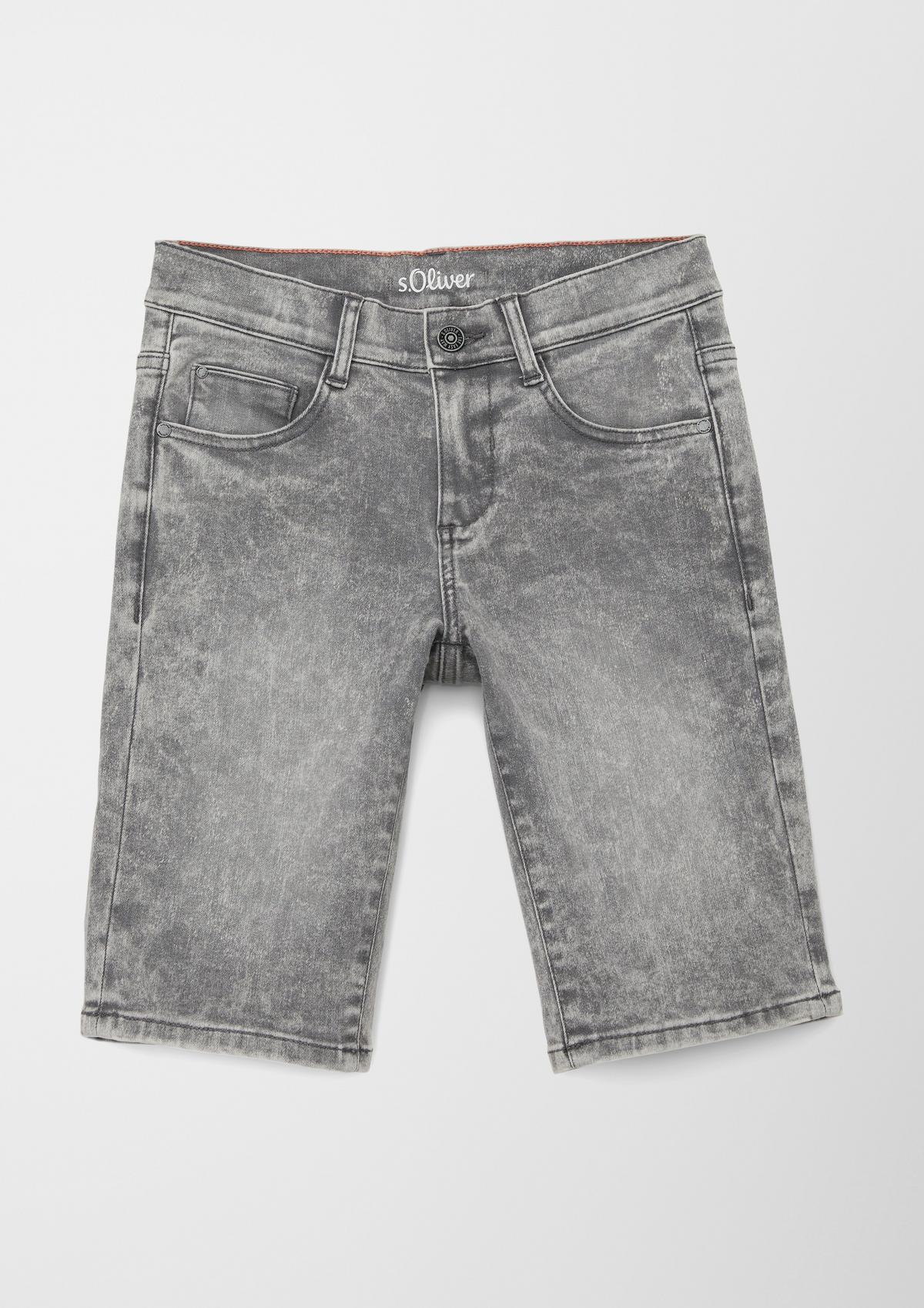 Jeans-Bermuda Seattle / Regular Fit / Mid Rise / Slim Leg