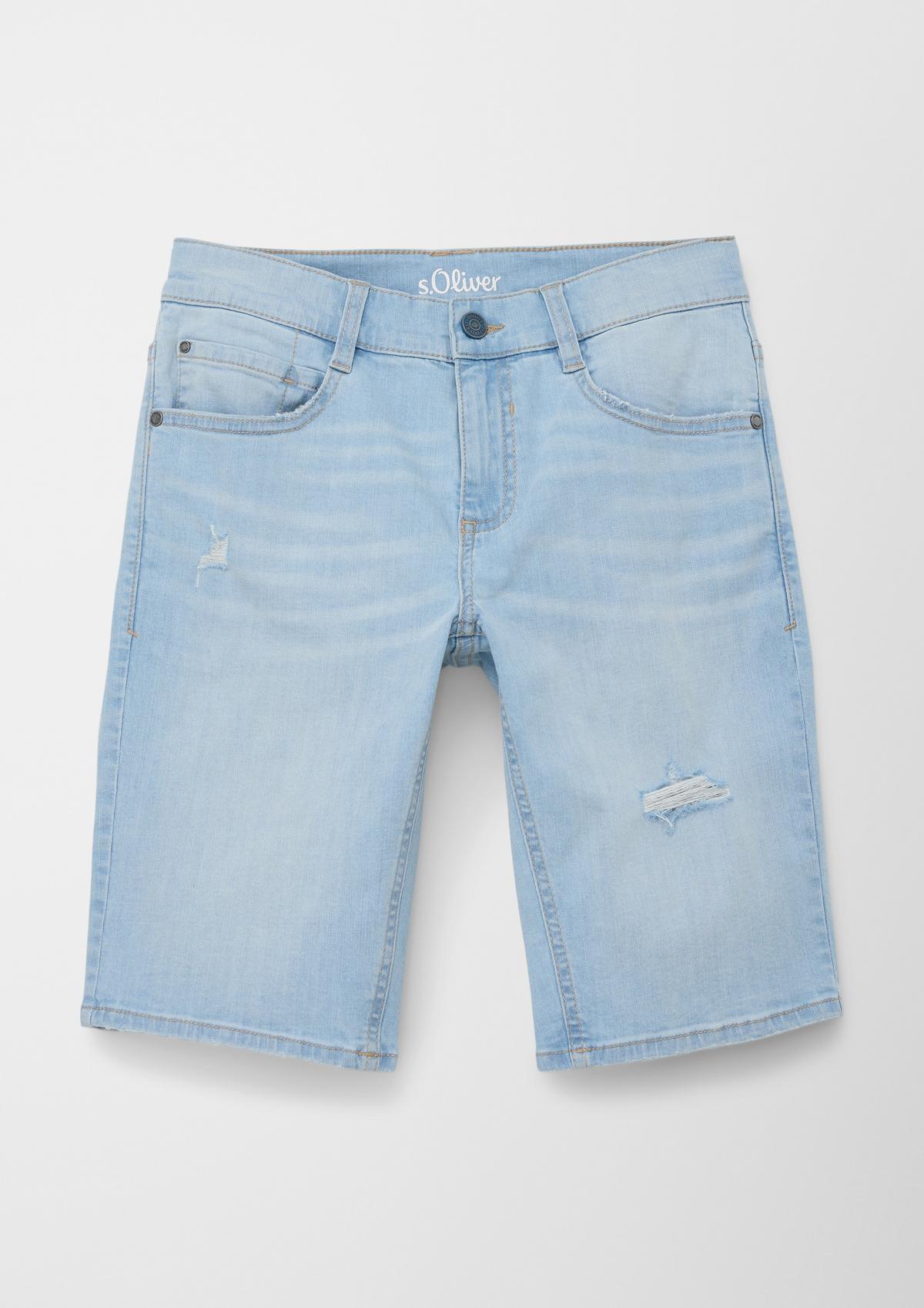 s.Oliver Regular: korte jeans met smalle pijpen