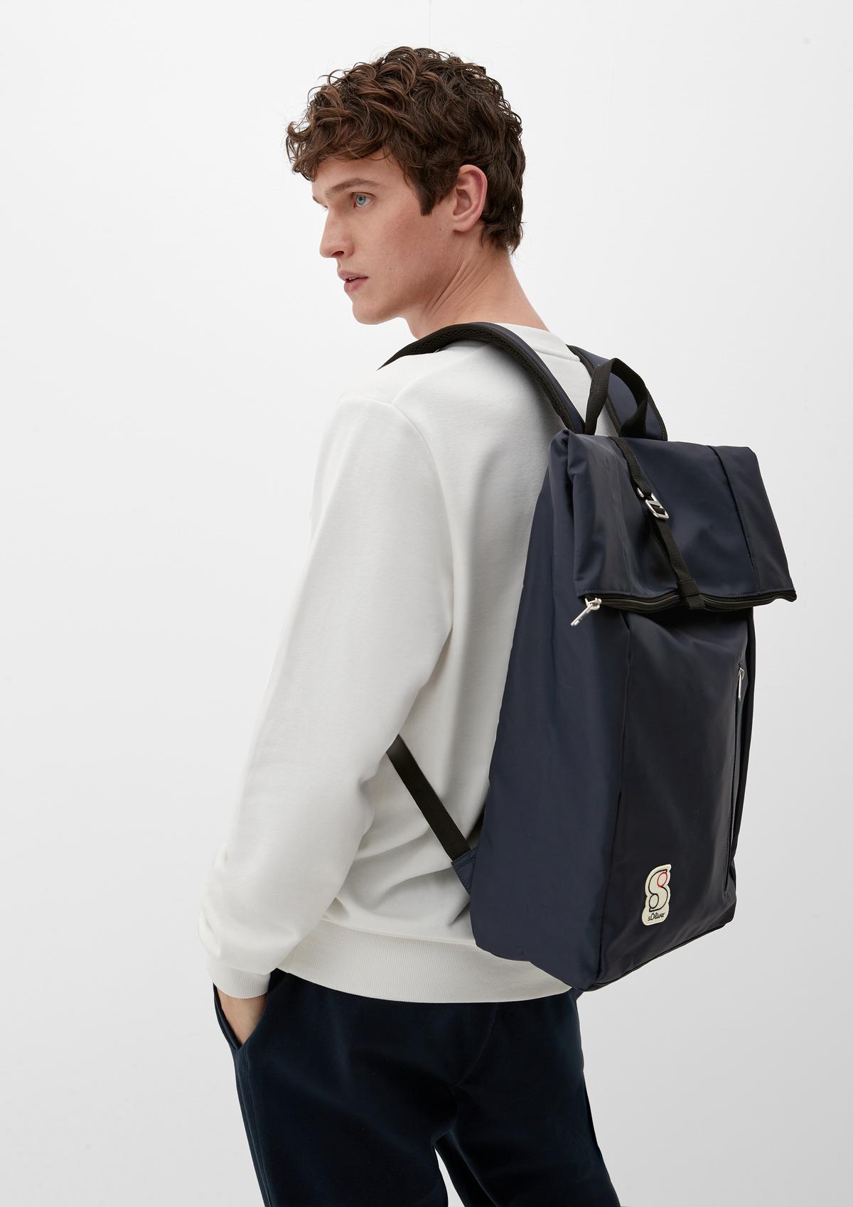 s.Oliver Backpack with a logo appliqué
