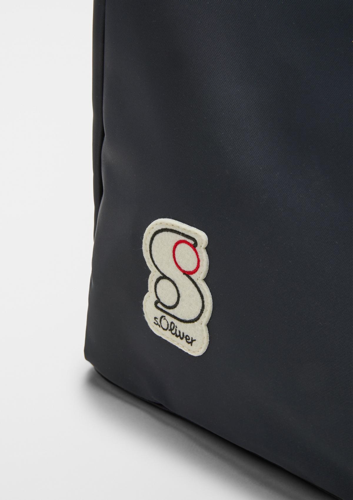 s.Oliver Backpack with a logo appliqué