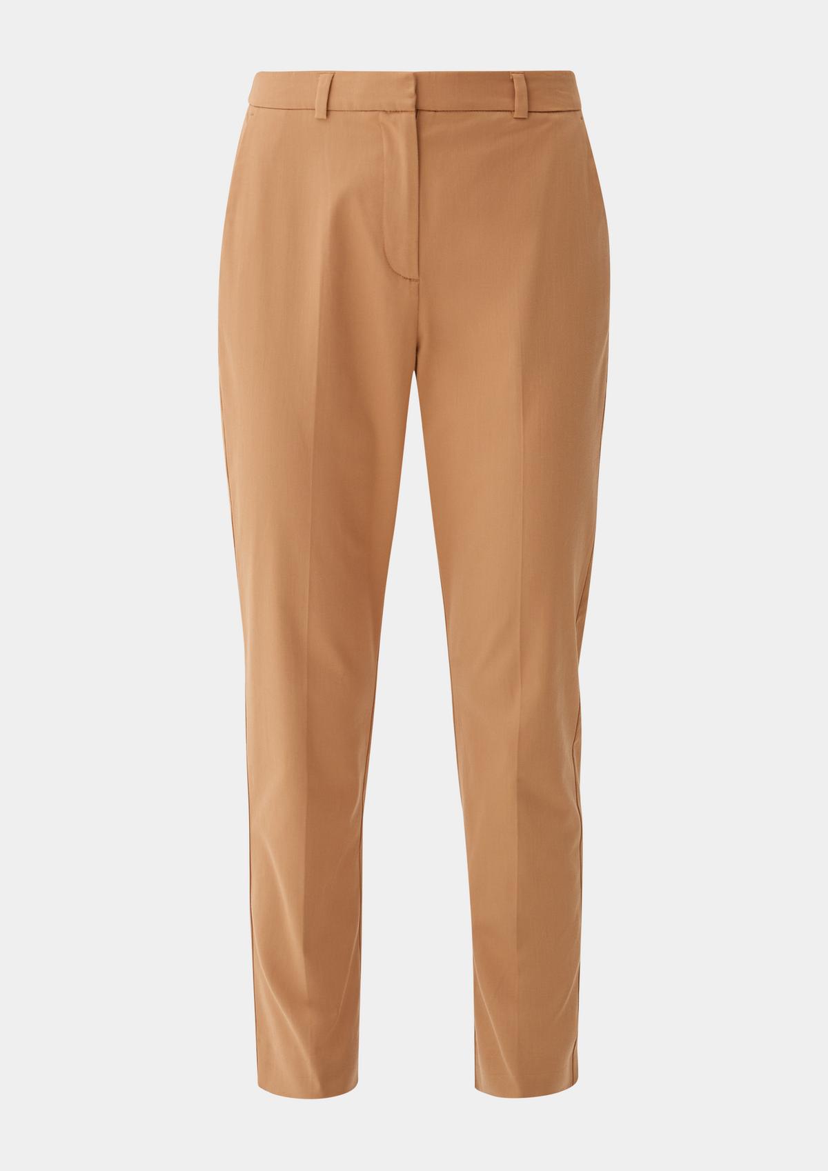 s.Oliver Slim fit: Chinos with waist pleats