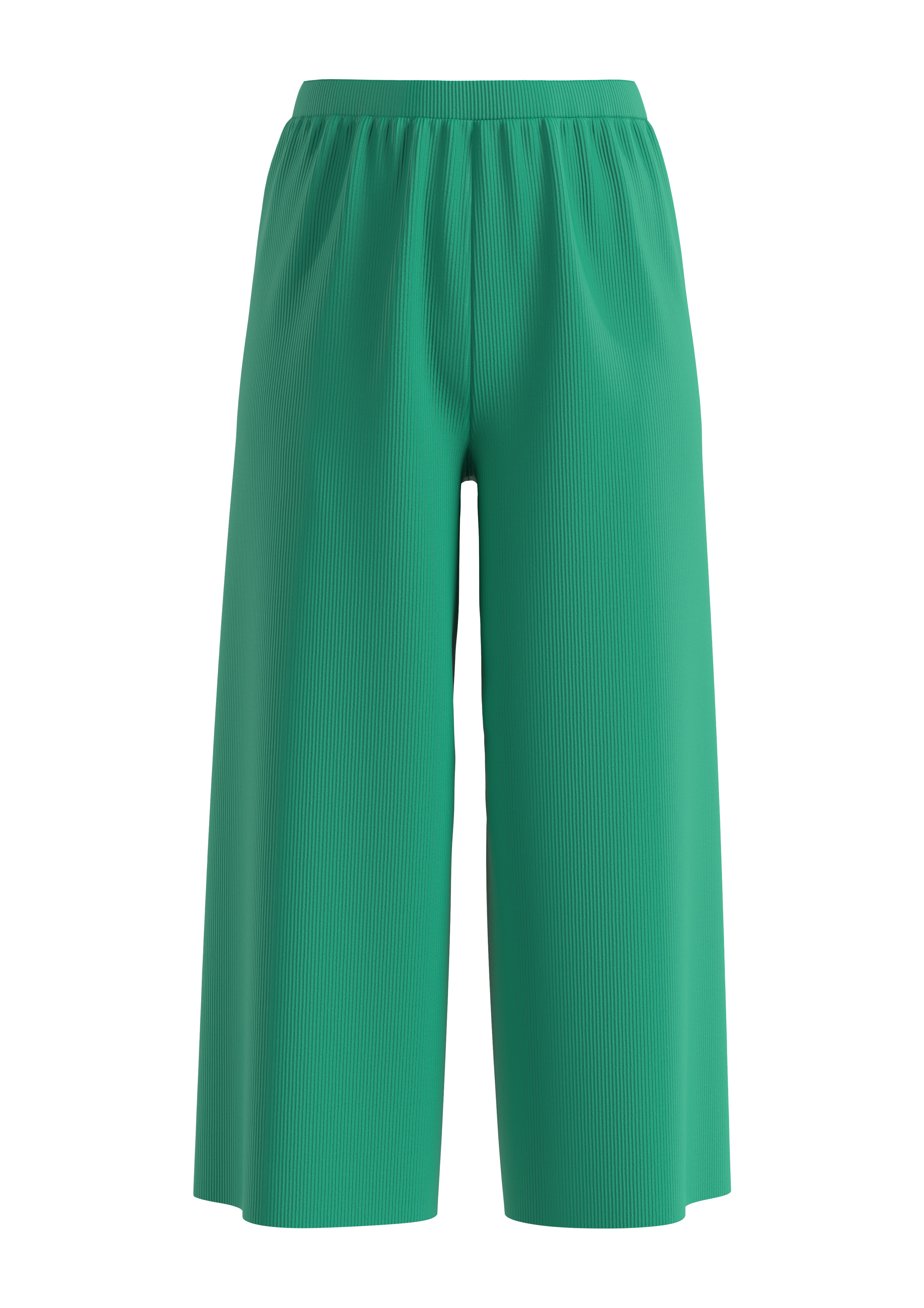 Regular: Culotte mit Plisséefalten - royalblau | s.Oliver