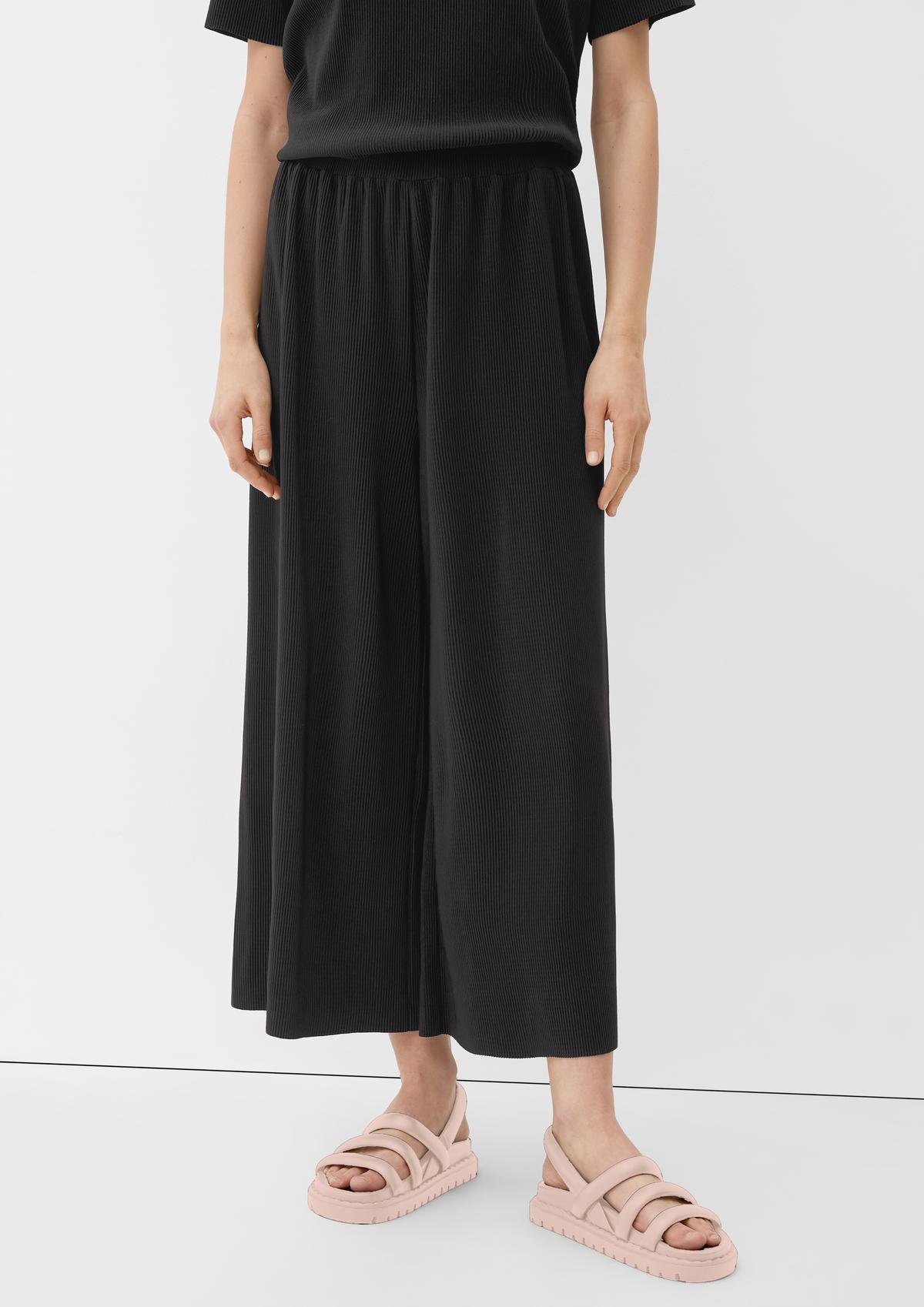 s.Oliver Regular: Pleated culottes