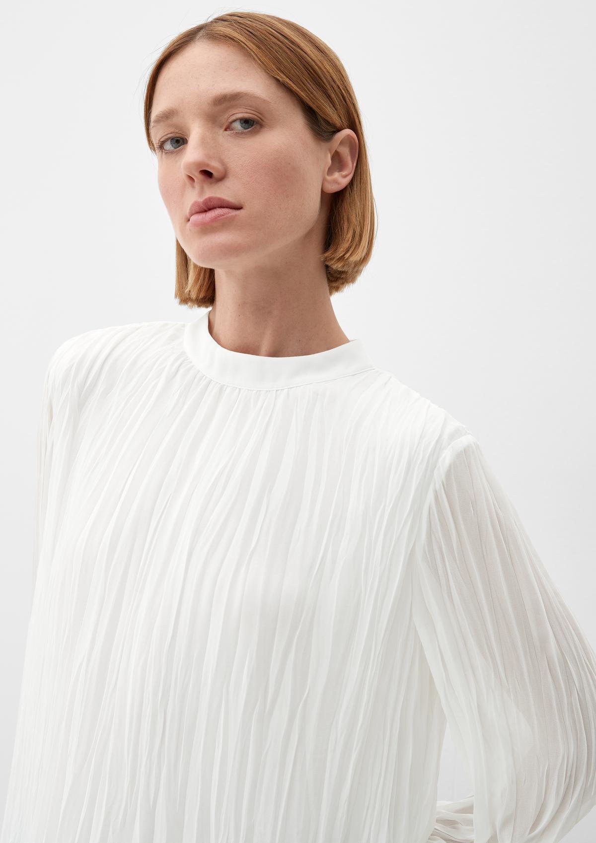 s.Oliver Chiffon blouse with 3/4-length sleeves