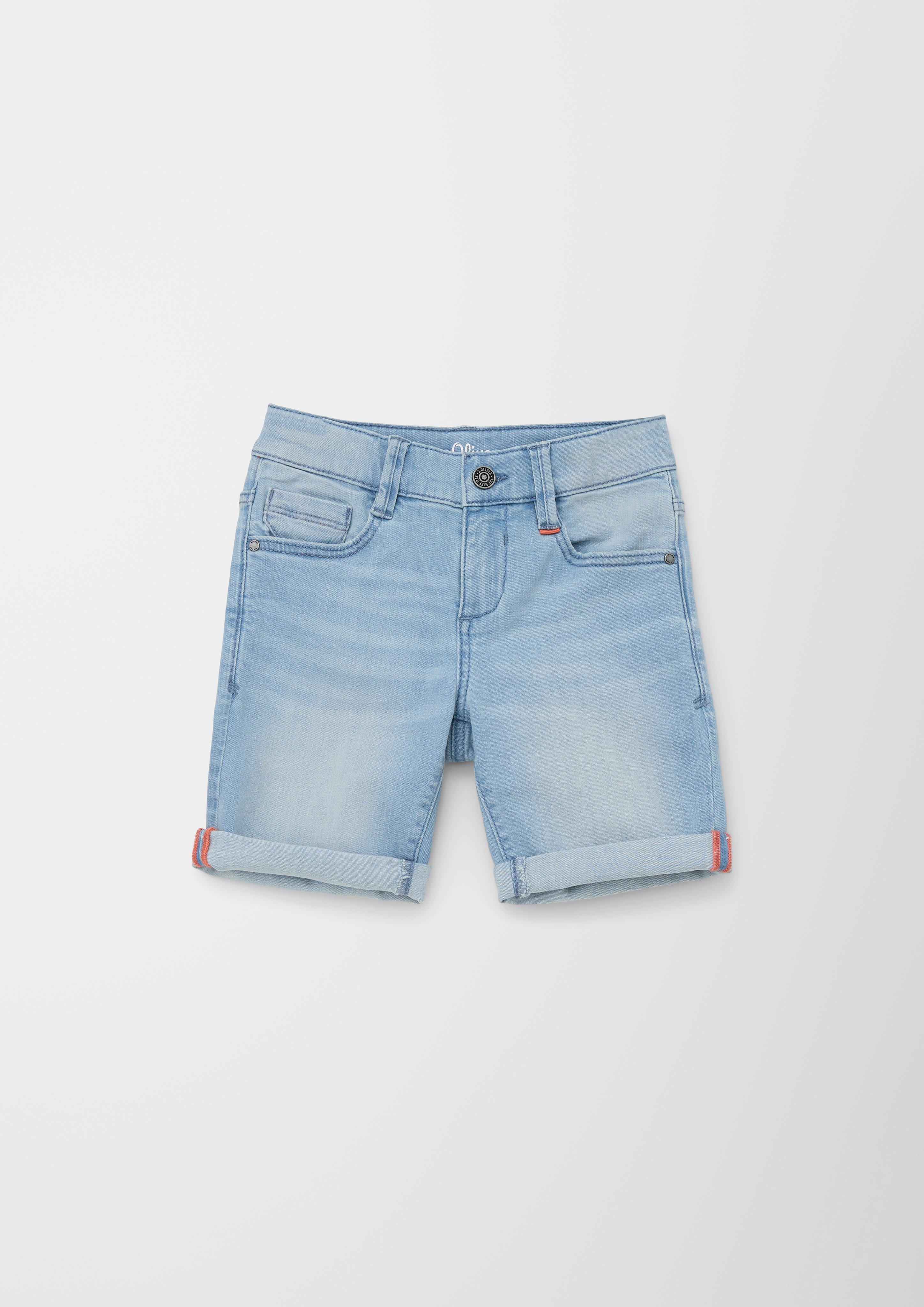 Light blue hot sale short jeans