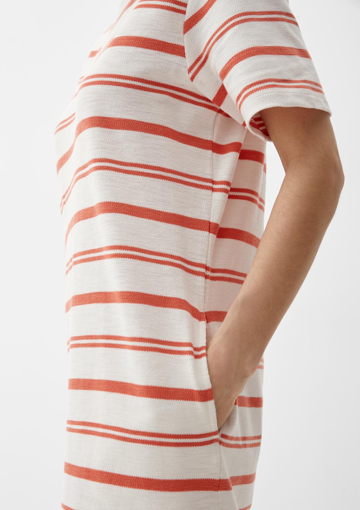 s.Oliver Midi dress with a stripe pattern