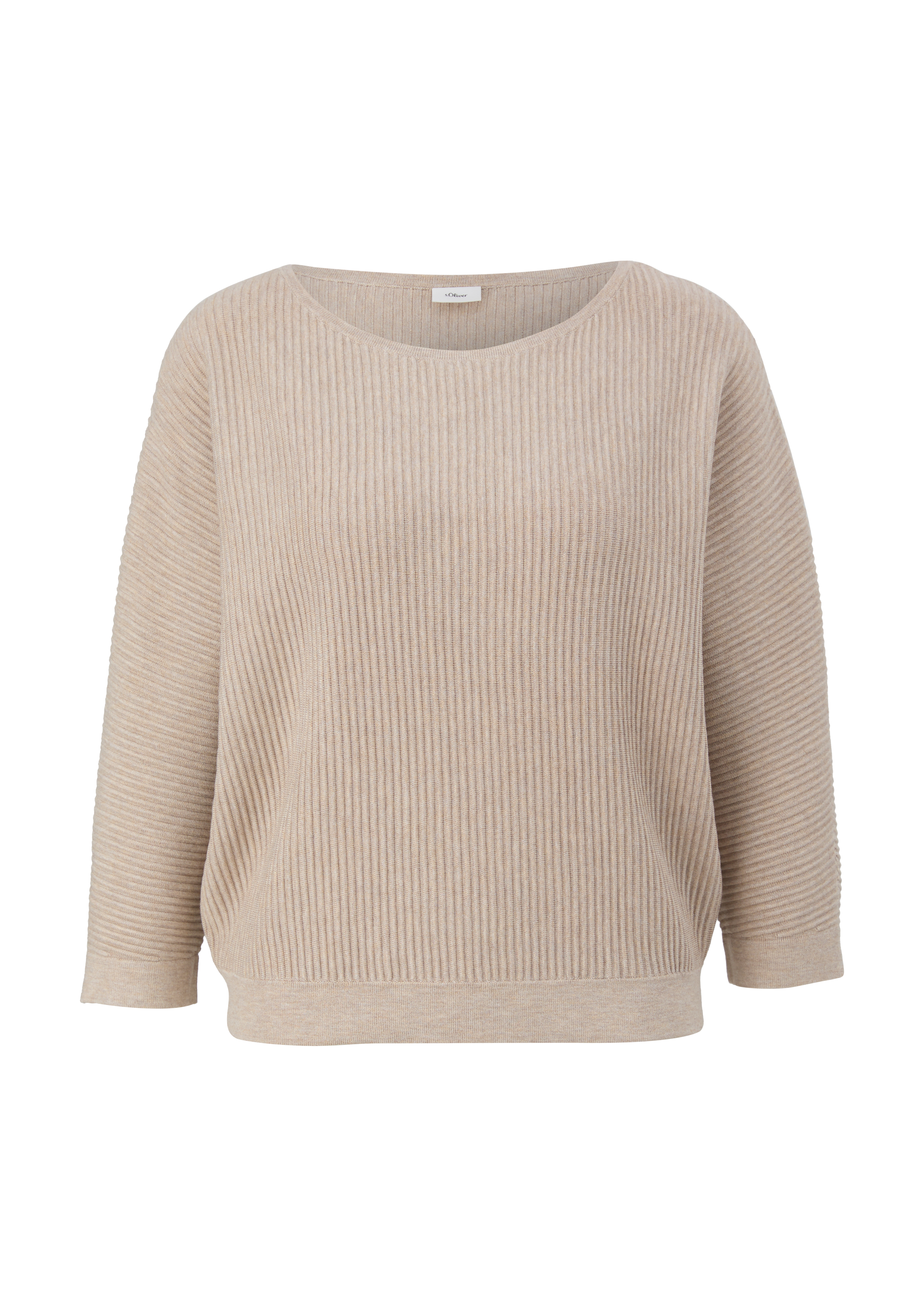 Strickpullover mit U-Boot-Ausschnitt - navy | s.Oliver