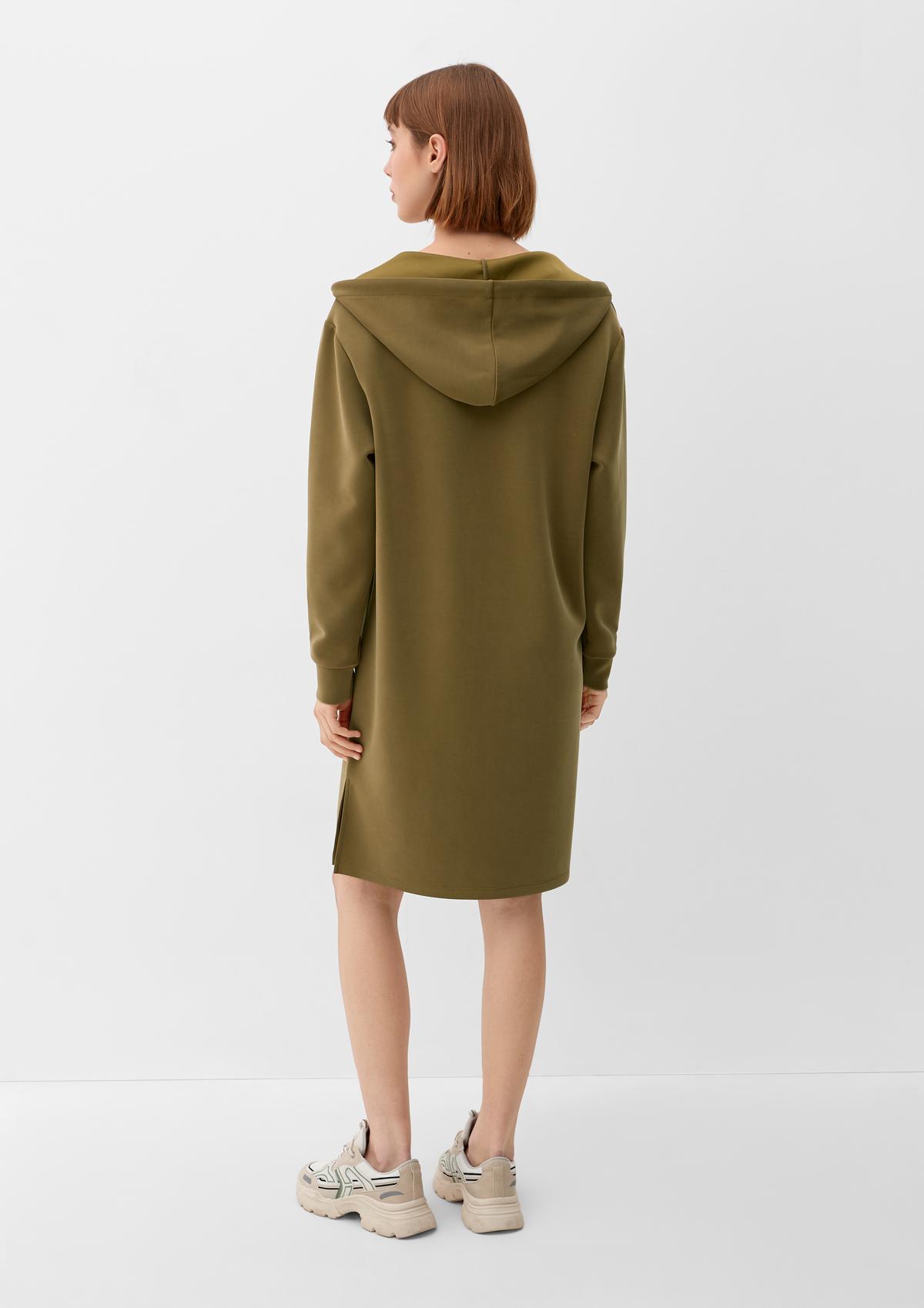 s.Oliver Long sleeve dress with a hood