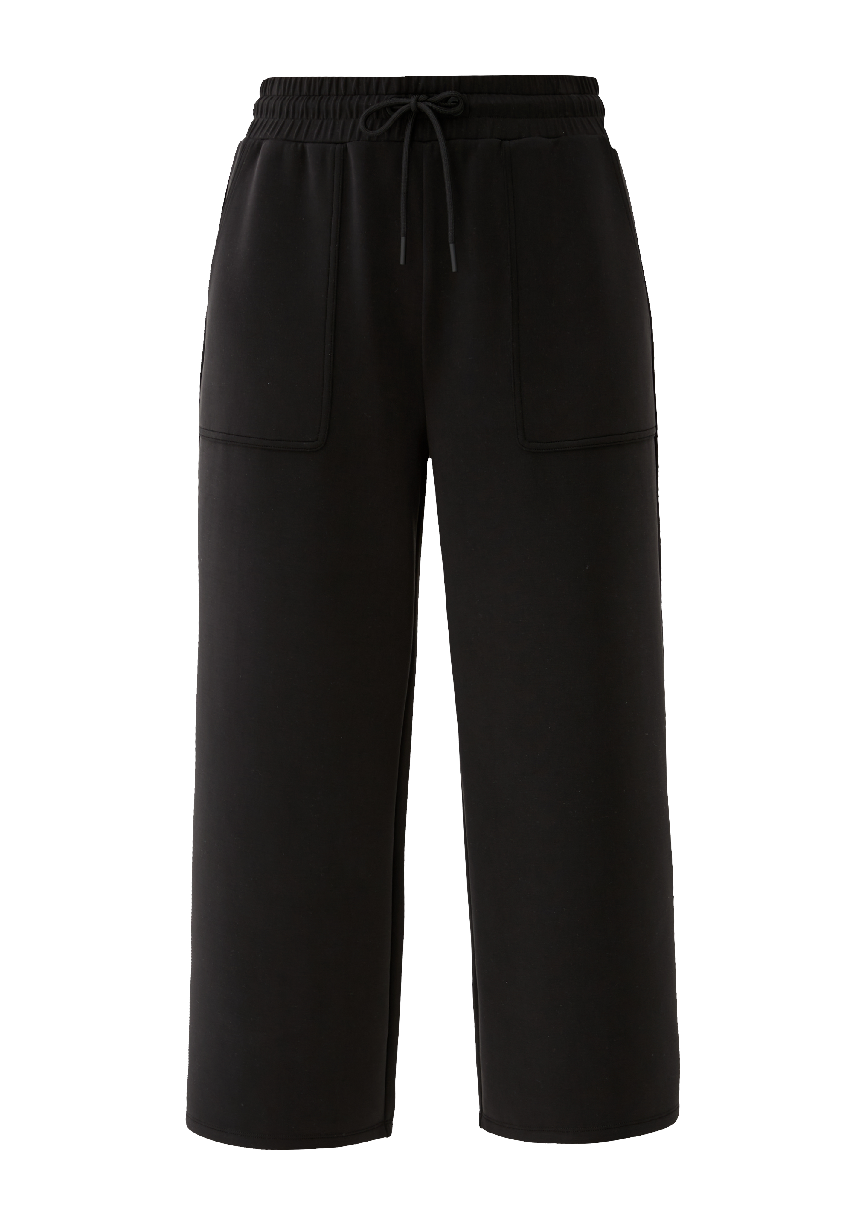 s.Oliver - Relaxed: Culotte aus Modalmix, Damen, schwarz