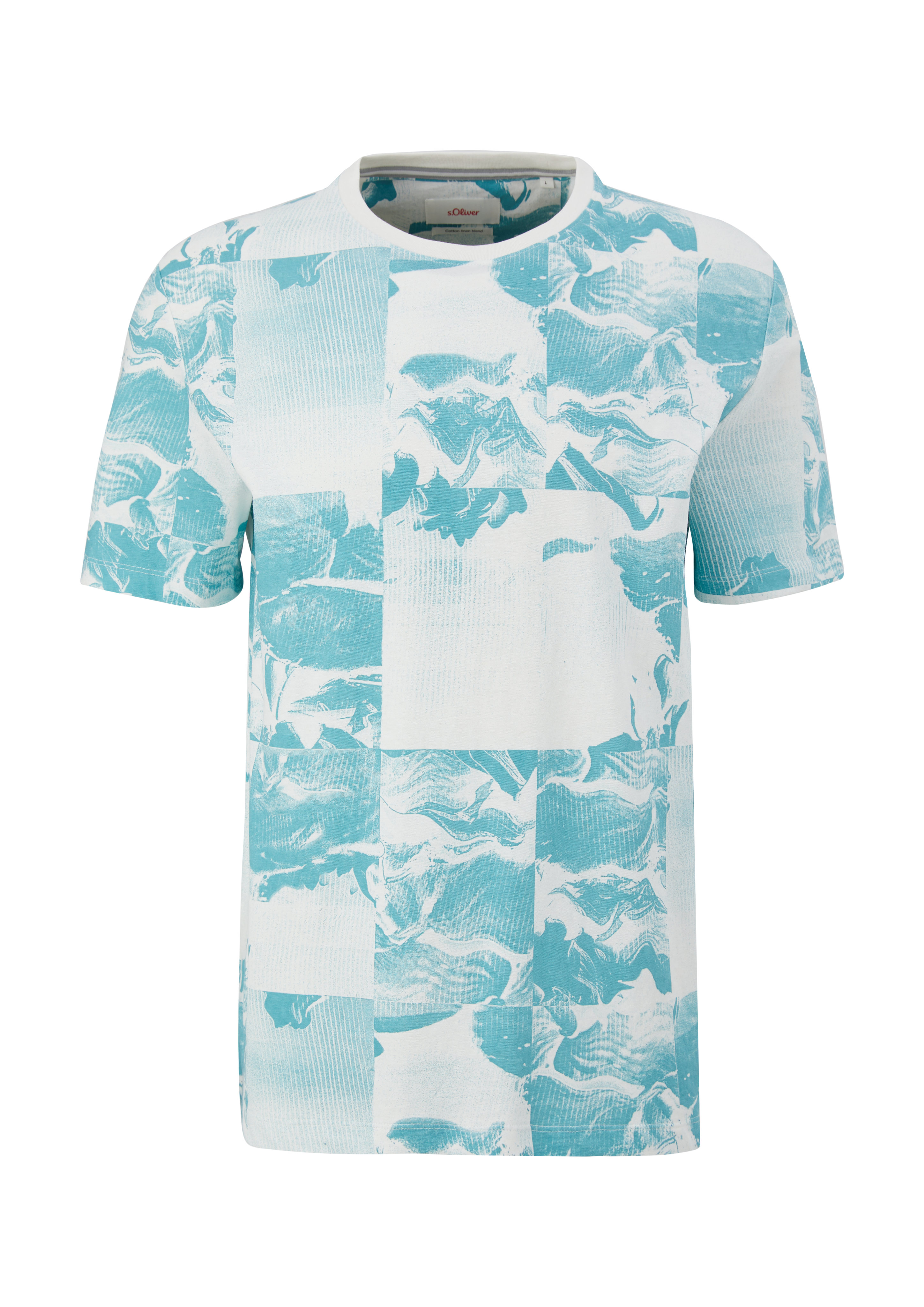 s.Oliver T-Shirt mit Alloverprint