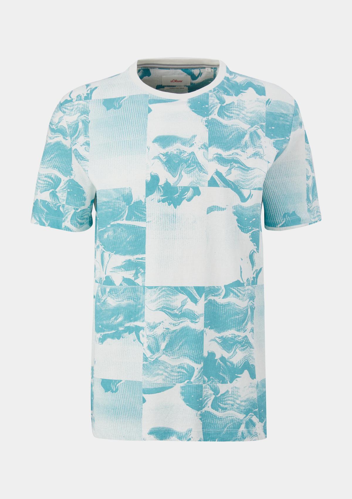 s.Oliver T-shirt with an all-over print