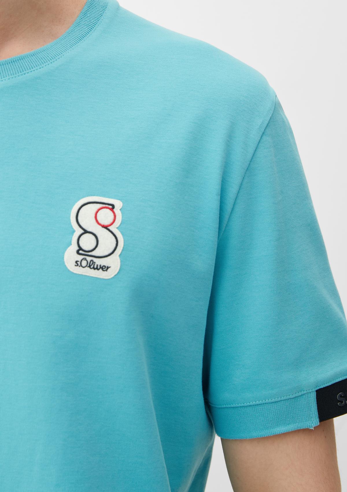 s.Oliver T-shirt animé d’un patch à l’effigie de la marque