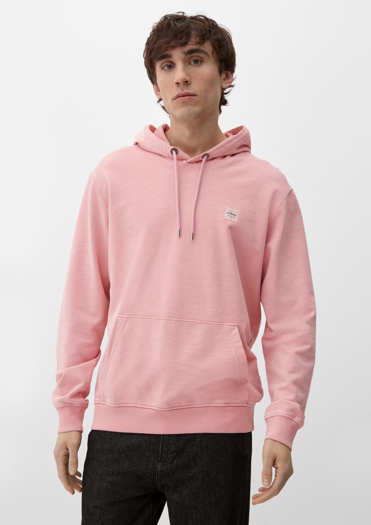 s.Oliver Garment-dyed hoodie