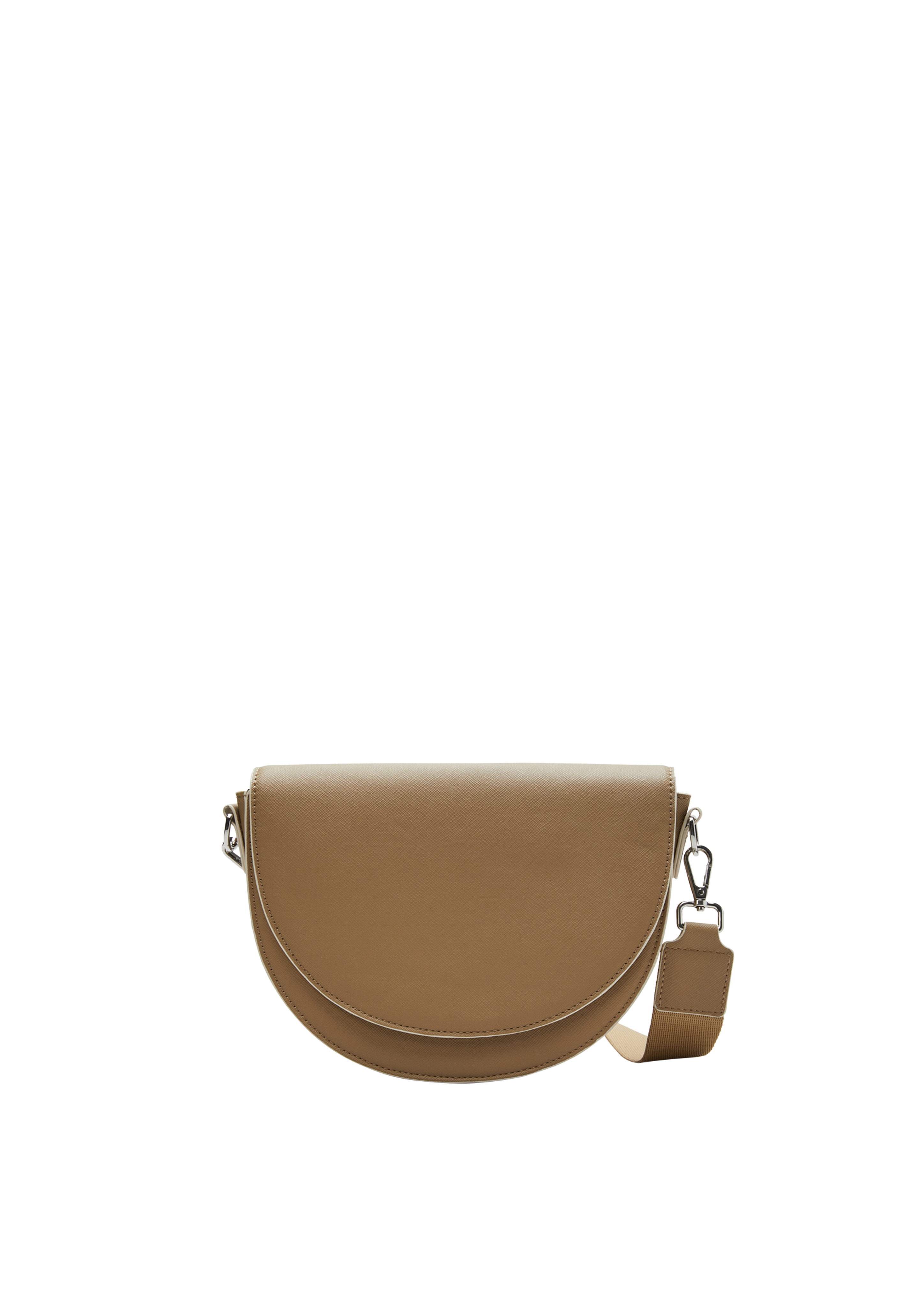 s.Oliver - Shoulder Bag aus Kunstleder, Damen, Beige