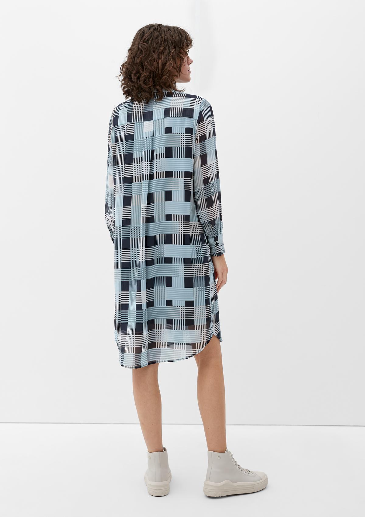 s.Oliver Checked blouse dress