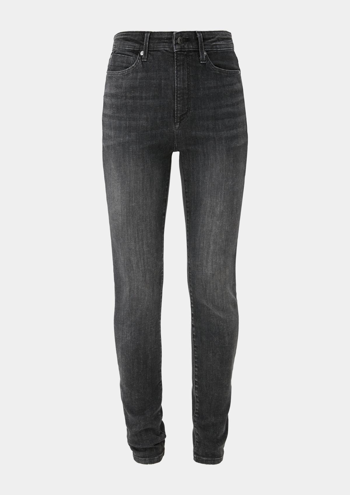 s.Oliver Skinny: jeans met hoge taille