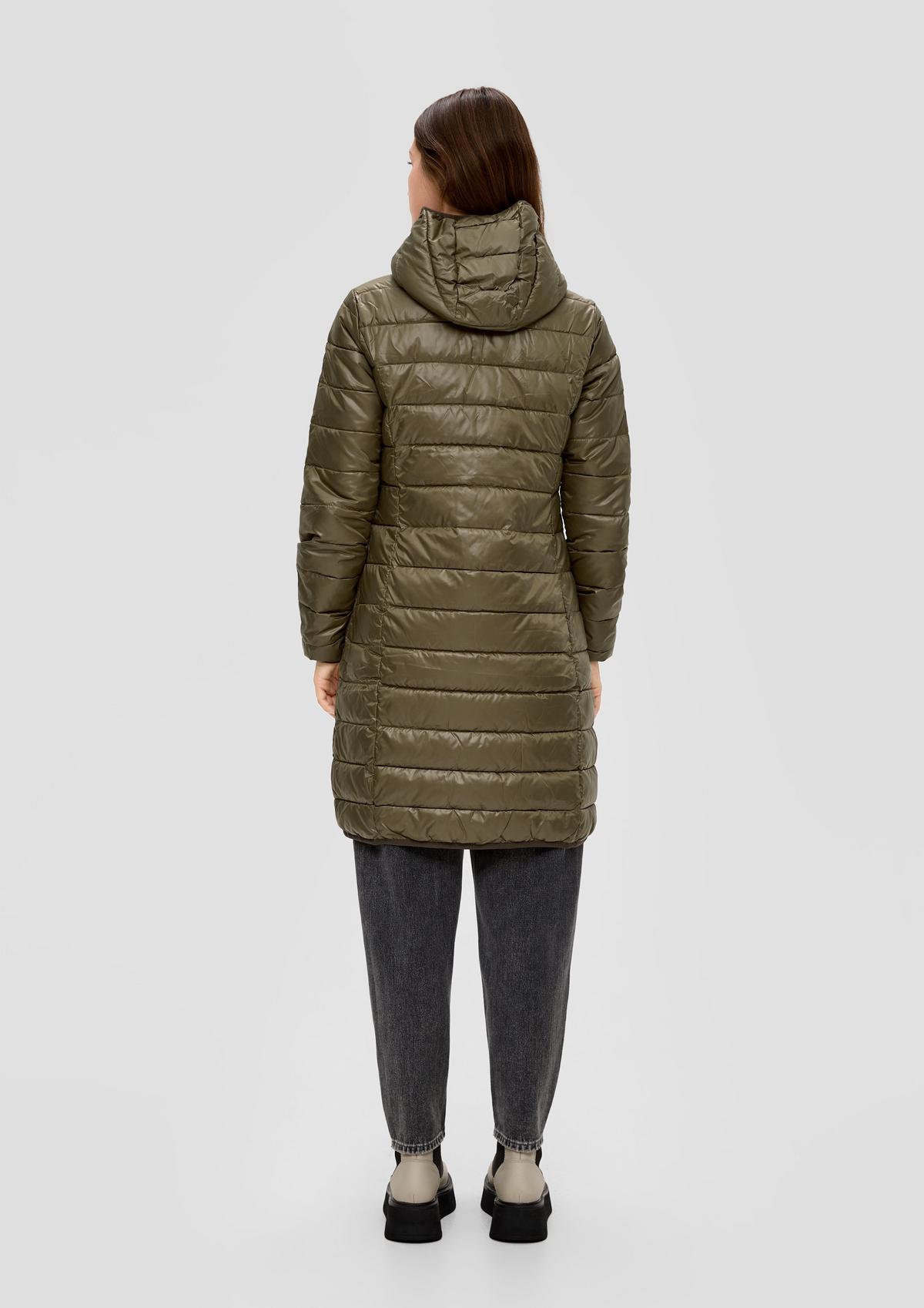 s.Oliver Quilted coat with a pouch
