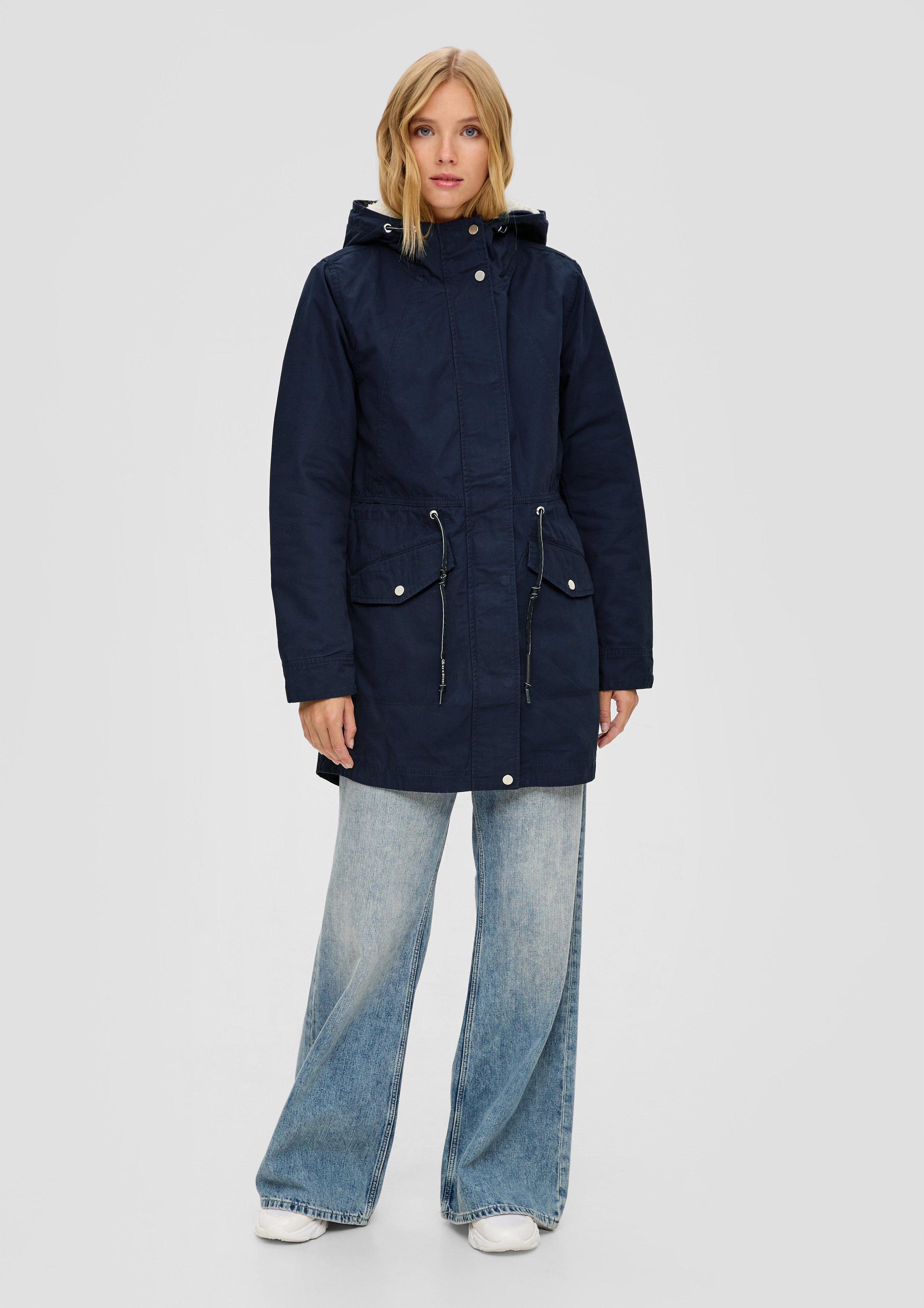 Mantel mit herausnehmbarem Innenfutter - navy | s.Oliver ヘアバンド