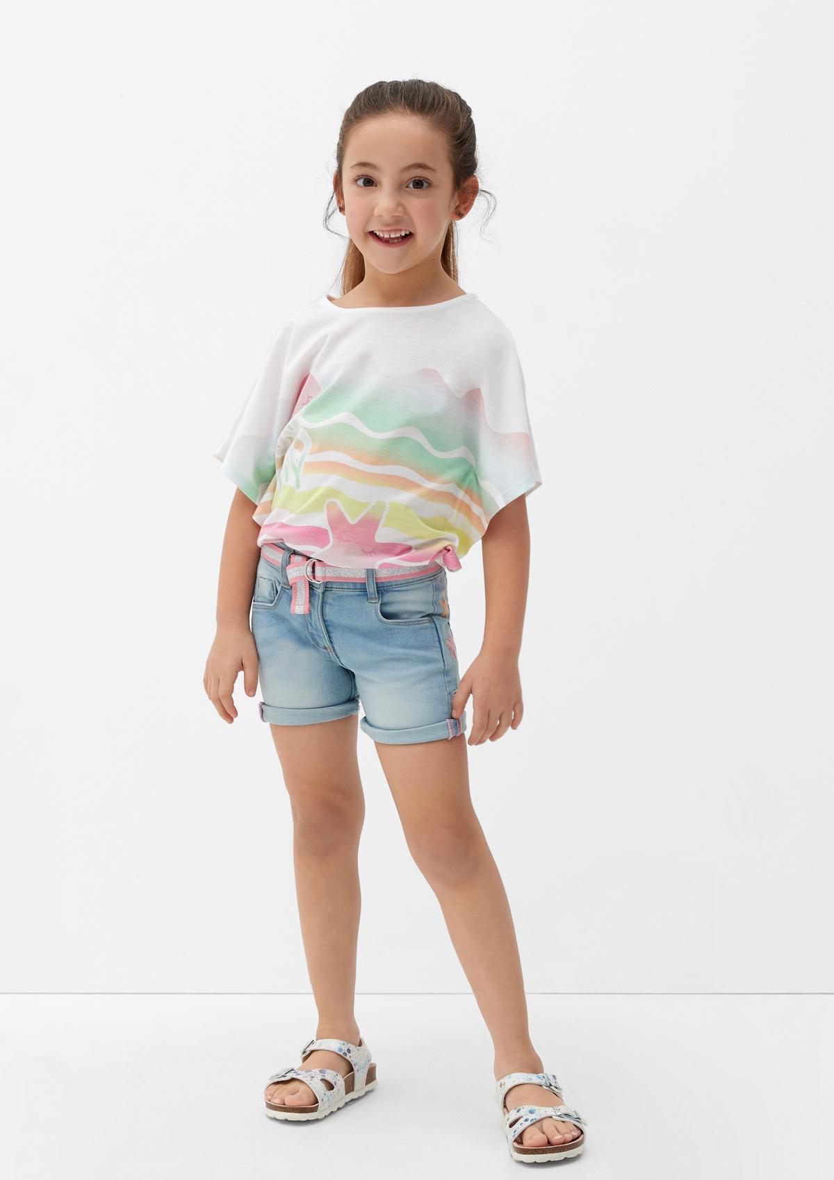 s.Oliver Relaxed fit: casual denim shorts