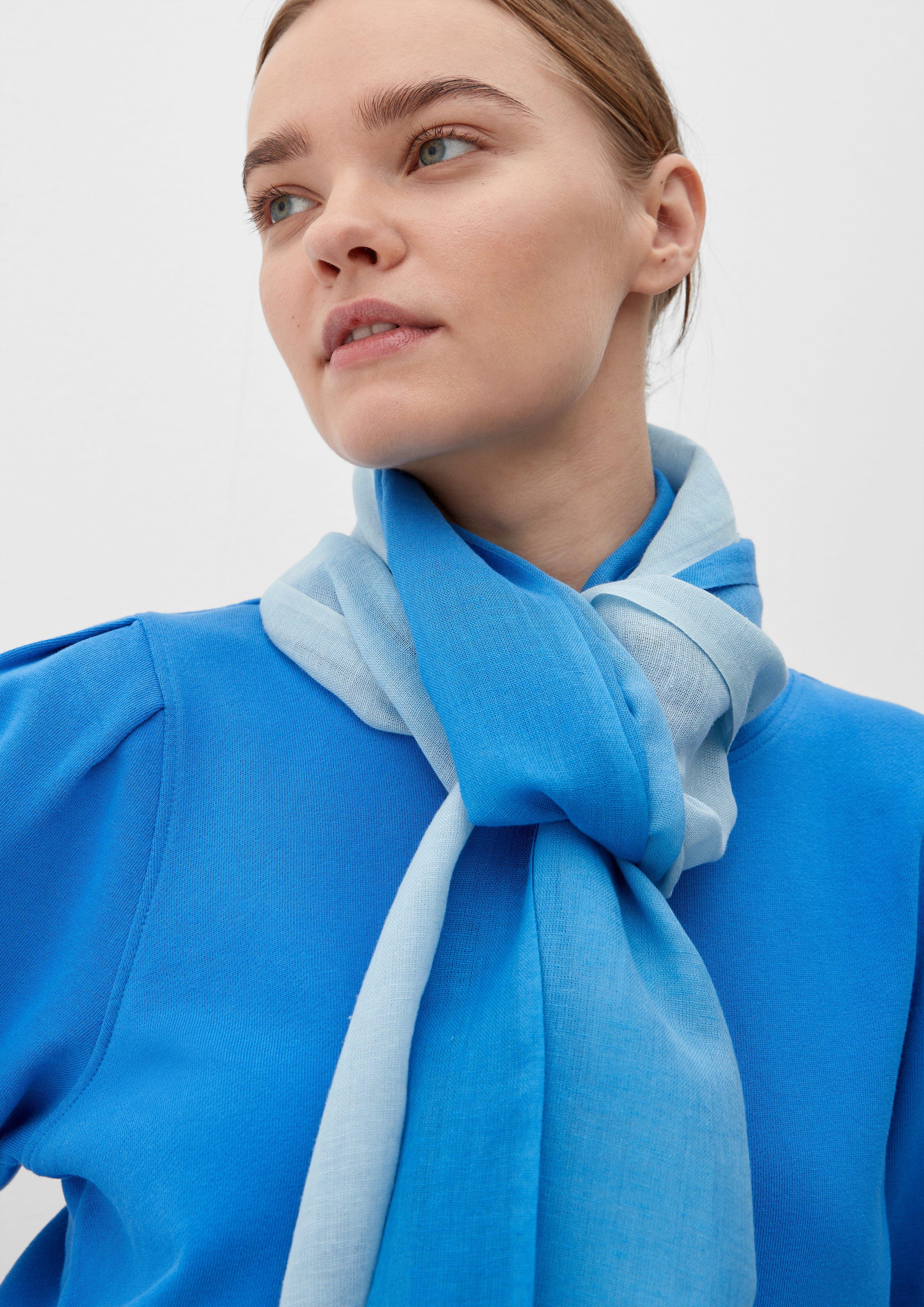 s.Oliver Schal aus Leinen-Viskose-Mix