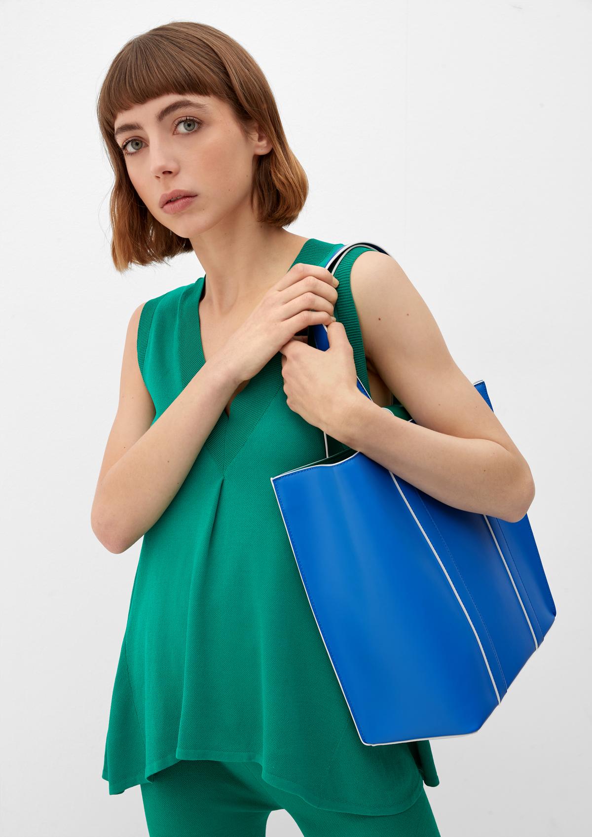 s.Oliver Shopper with colour blocking