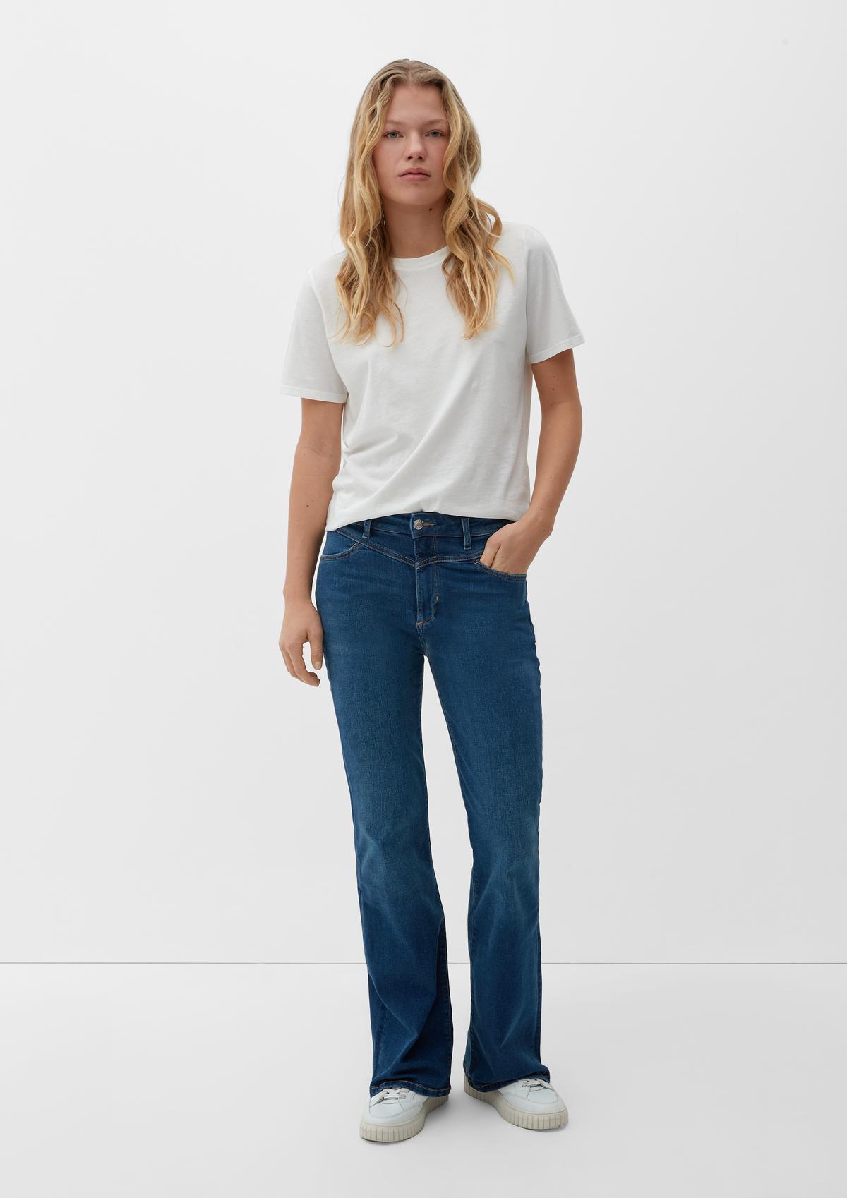 s.Oliver Regular fit: jeans with a flared leg