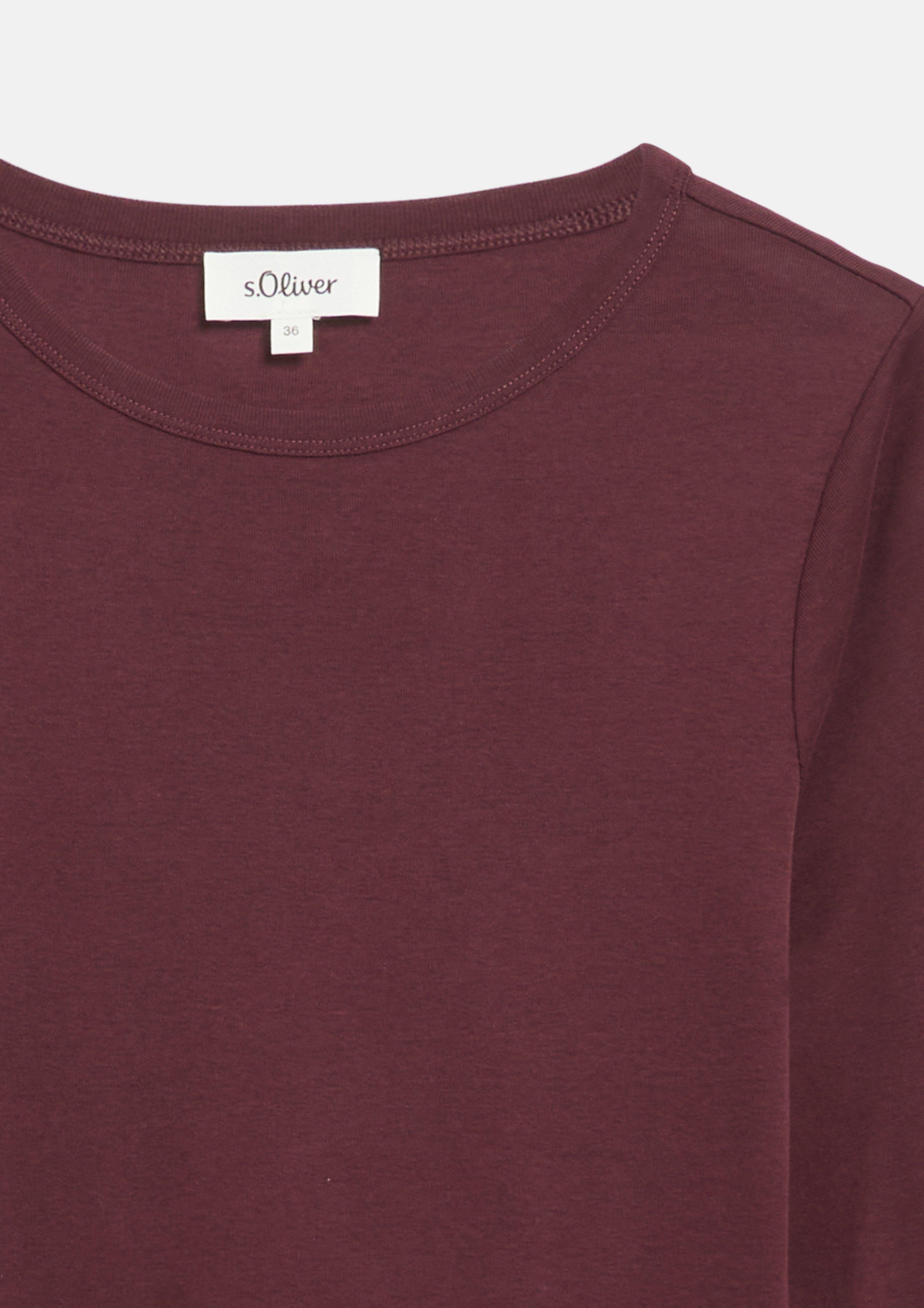 Dames T-Shirt in rood van s.Oliver