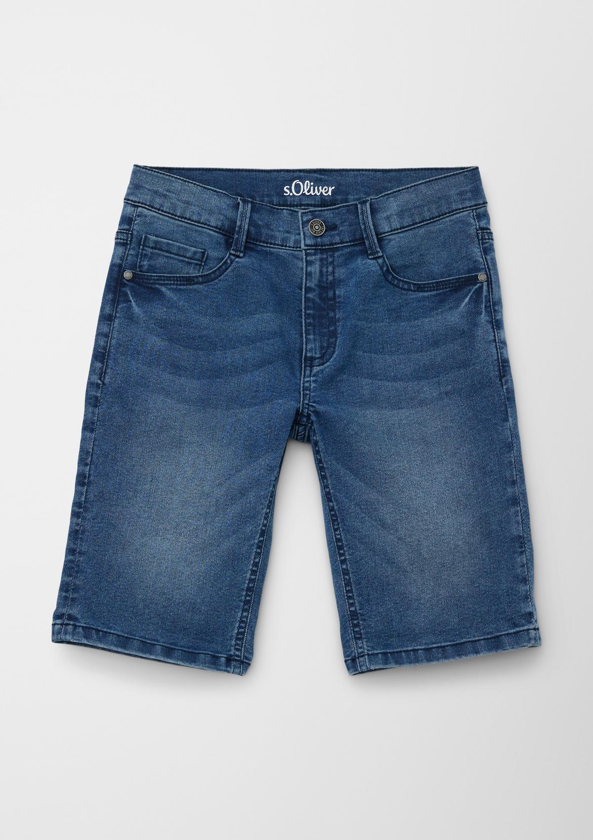 s.Oliver Regular fit: short slim leg jeans