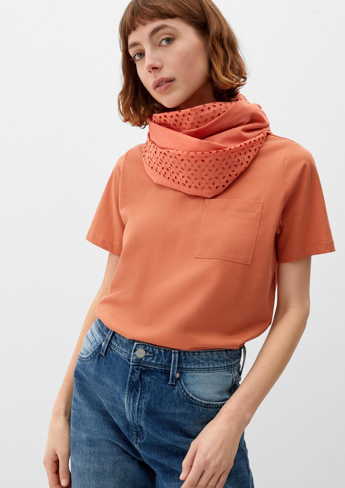 s.Oliver Snood with broderie anglaise