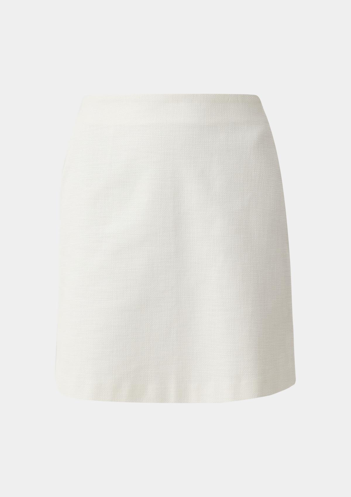 s.Oliver Cotton blend A-line skirt
