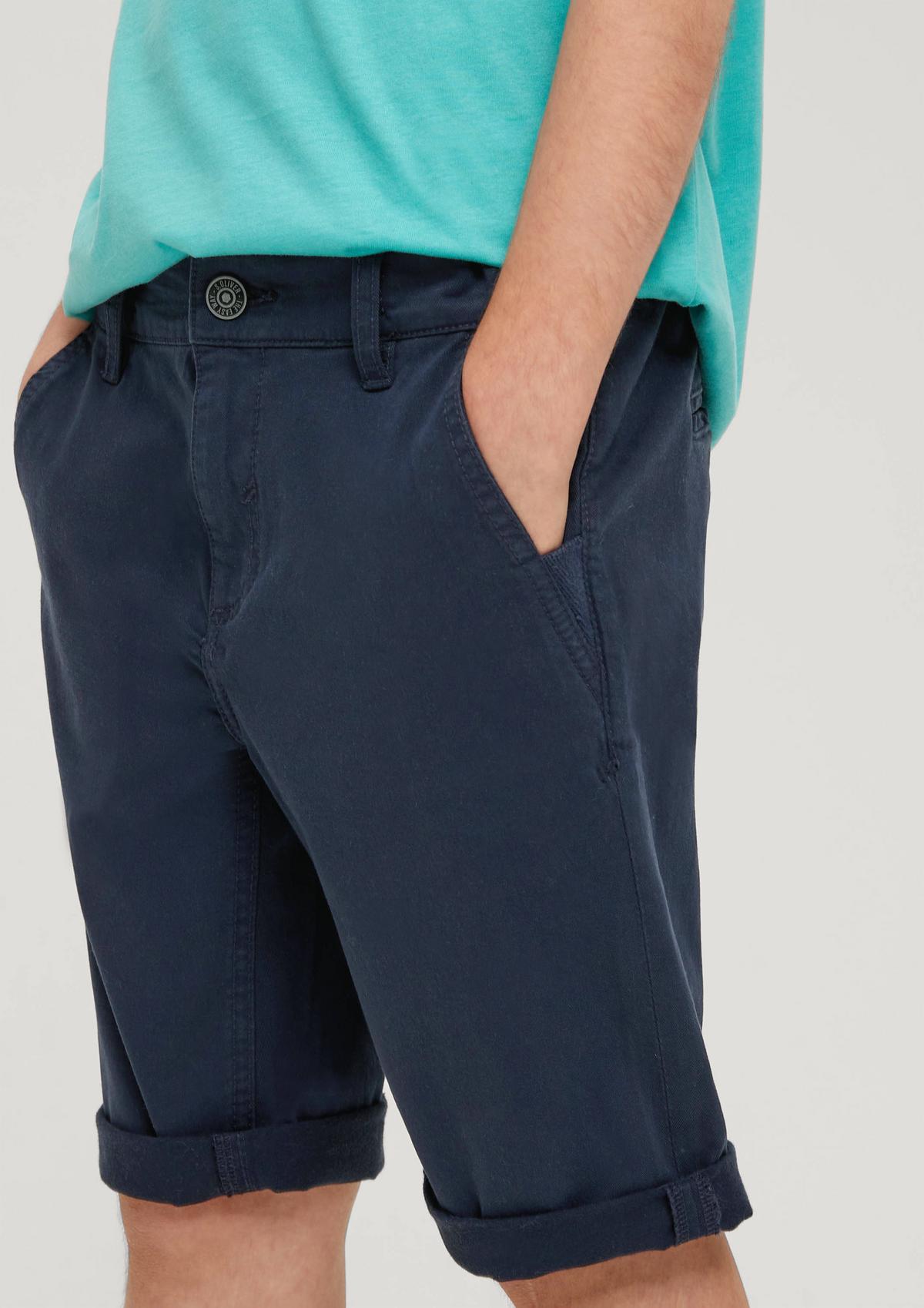 s.Oliver Regular: bermuda hlače iz bombažne mešanice