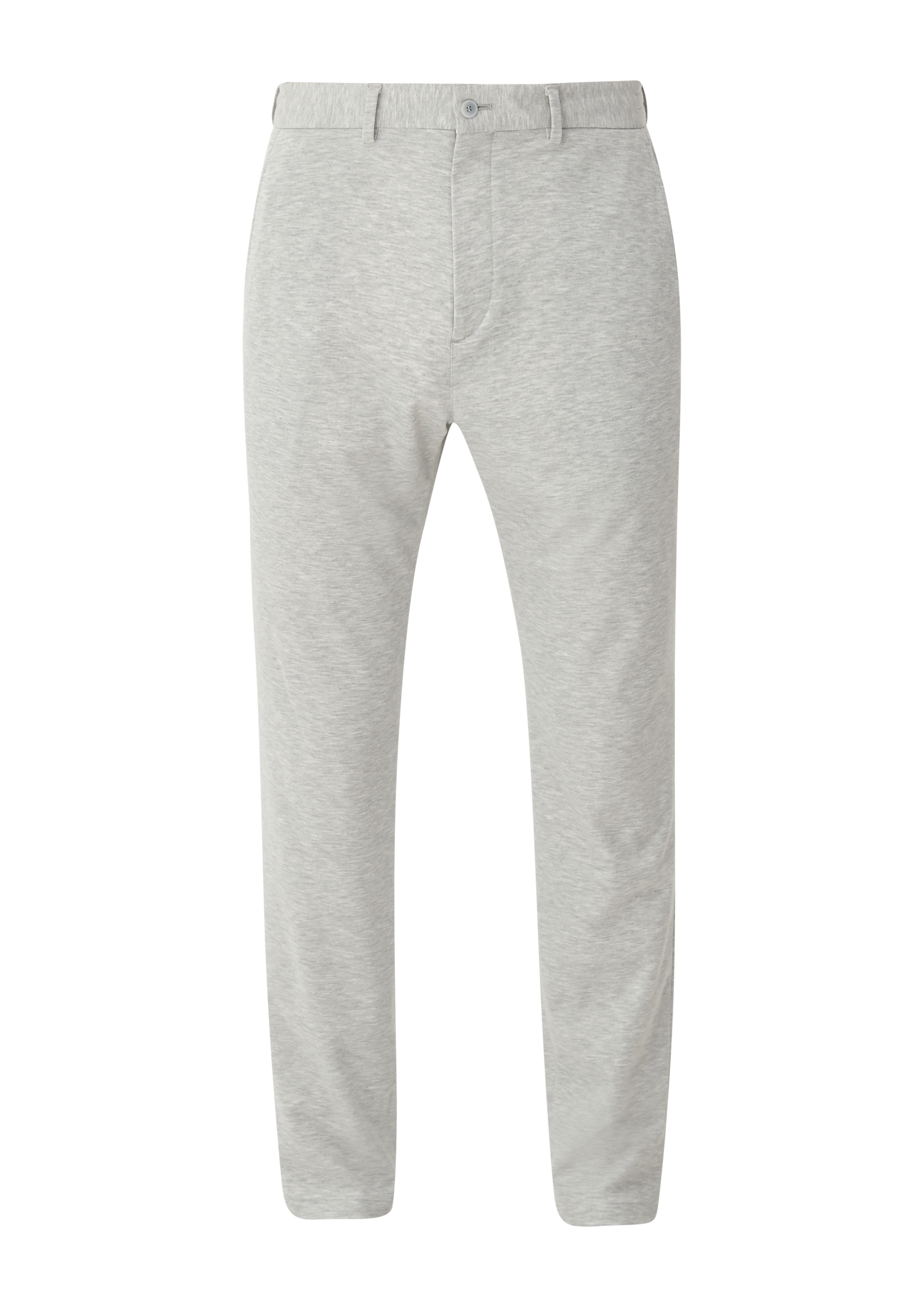 s.Oliver - Slim: Joggsuit-Hose aus Stretch-Jersey, Herren, grau