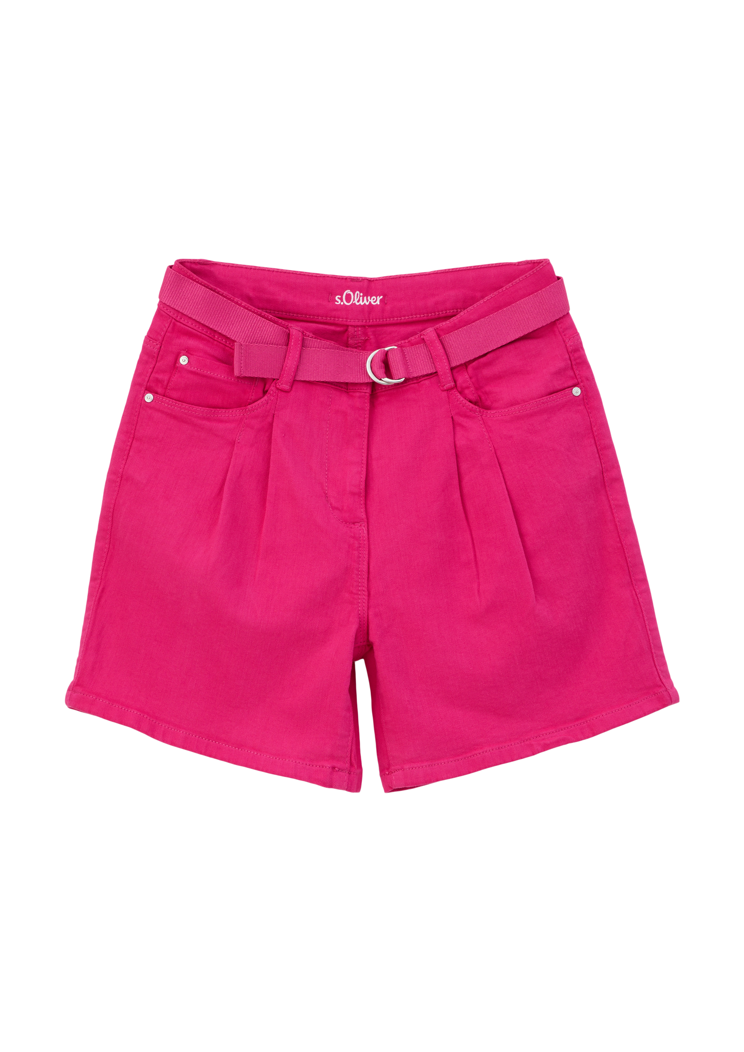 s.Oliver - Highwaist-Shorts, Mädchen, Rosa