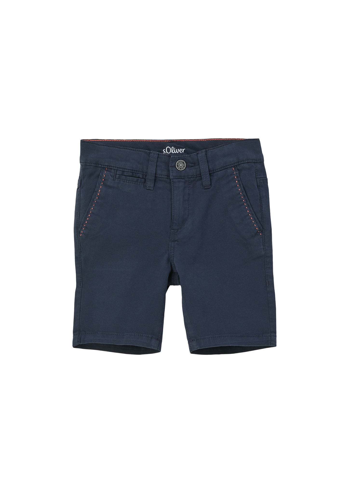 s.Oliver - Slim: Bermudas aus Twill, Kinder, blau