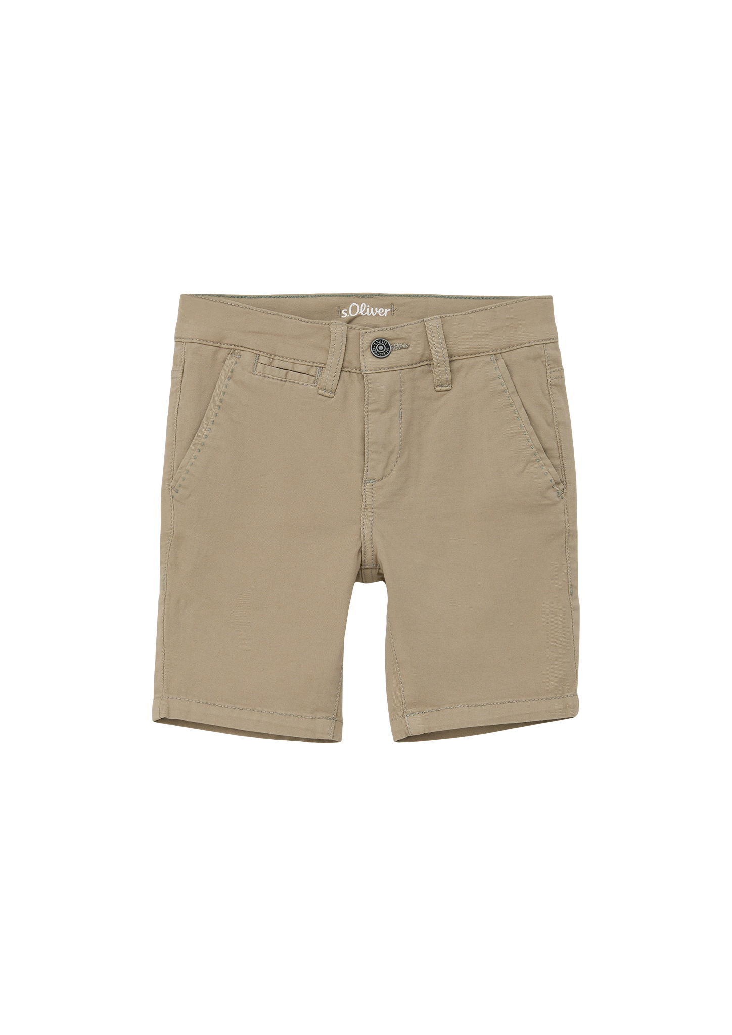 s.Oliver - Slim: Bermudas aus Twill, Kinder, braun