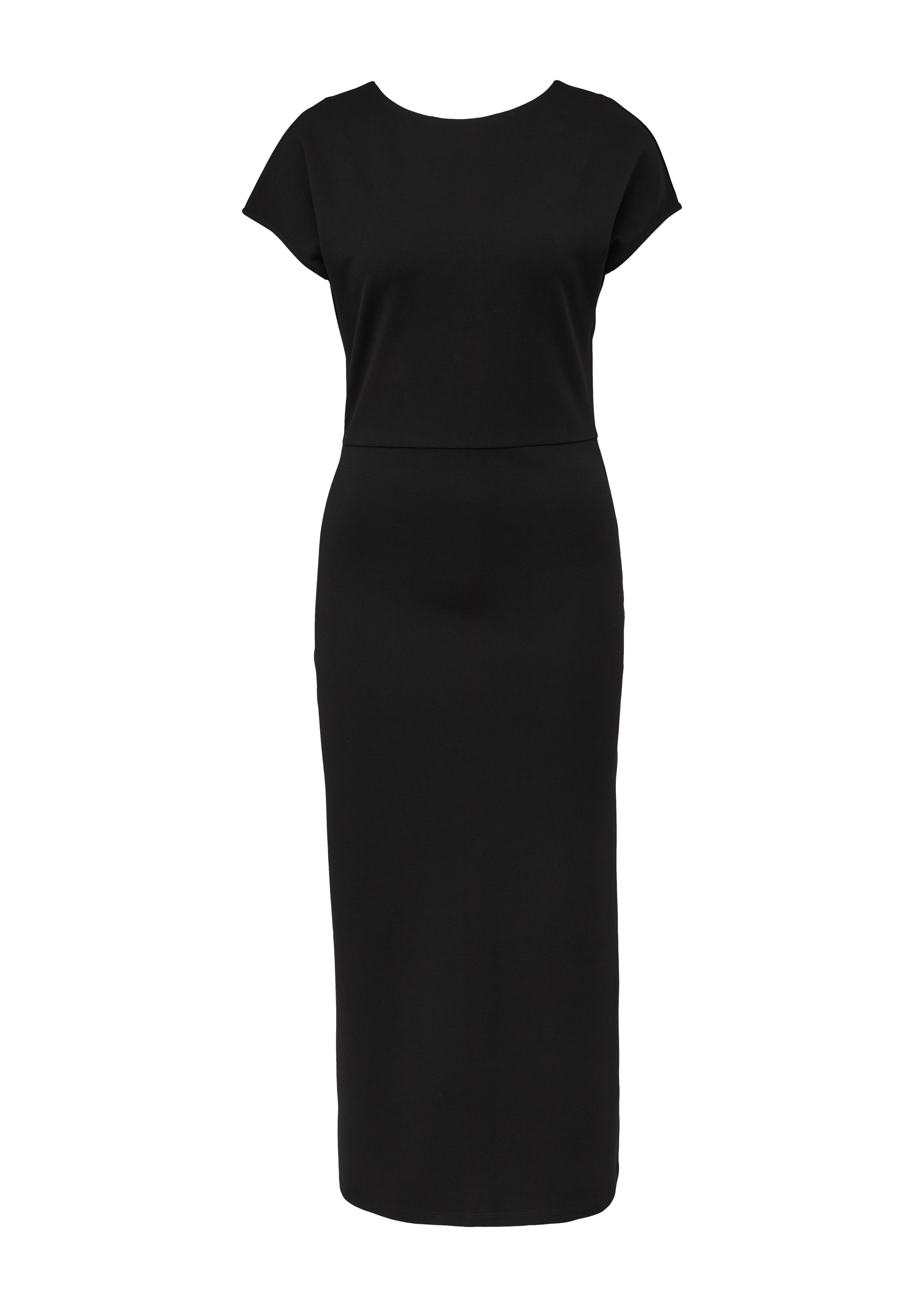 s.Oliver - Kleid aus Viskosemix, Damen, schwarz