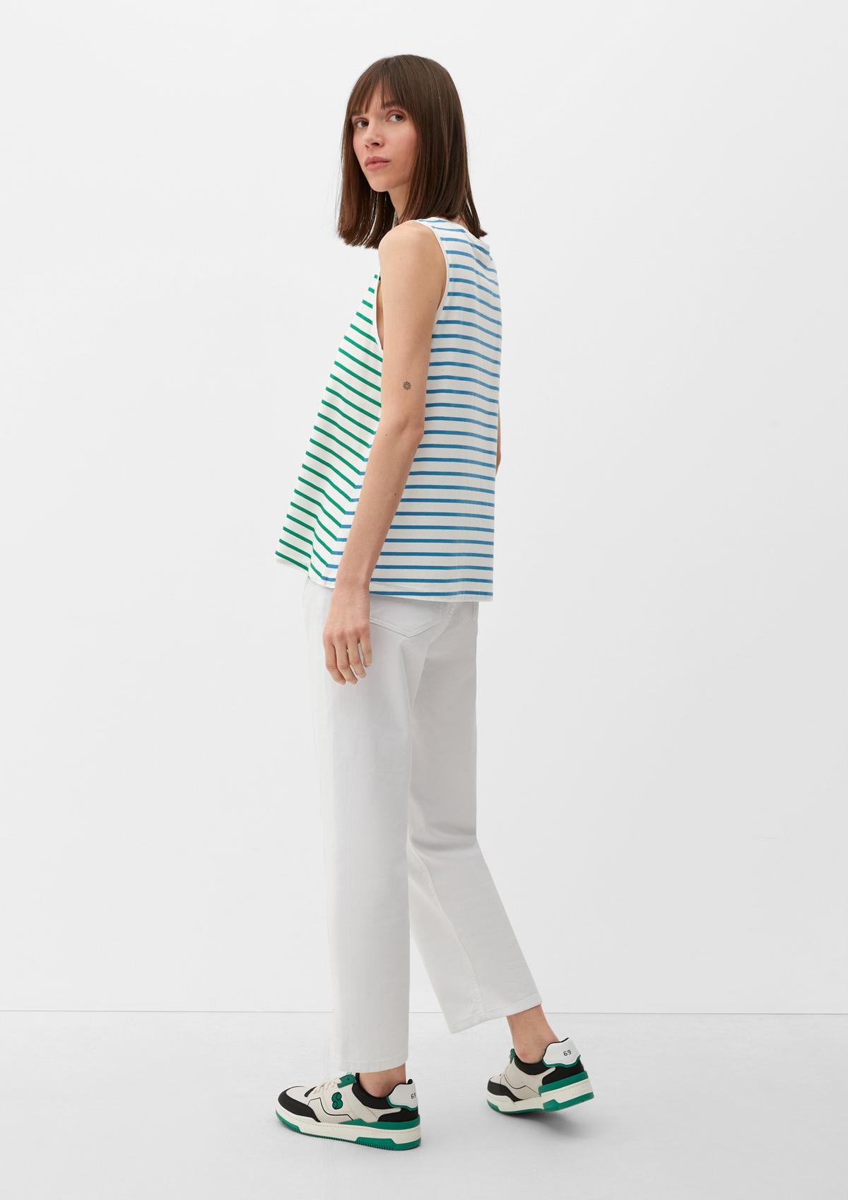 s.Oliver Top with a stripe pattern