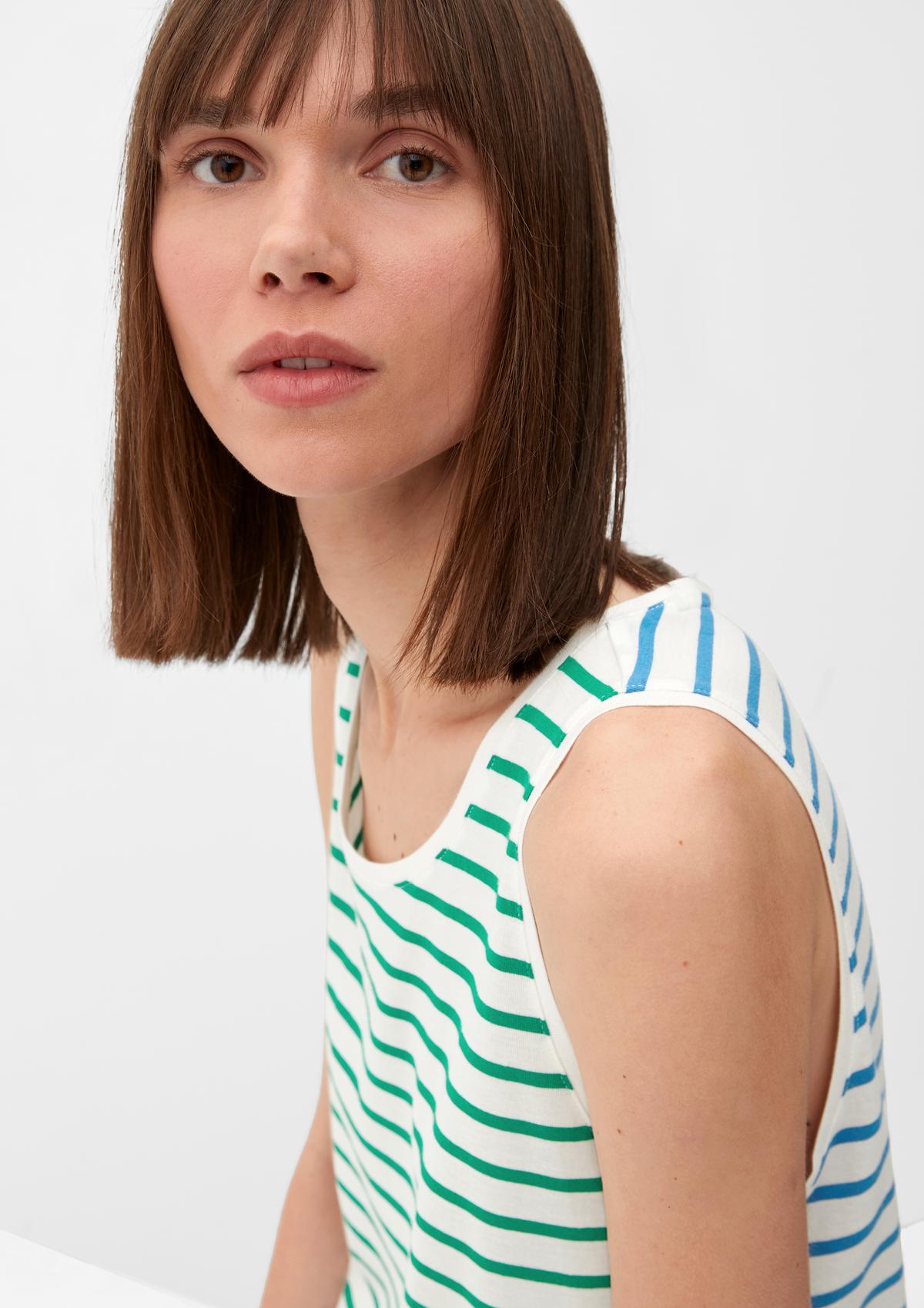 s.Oliver Top with a stripe pattern