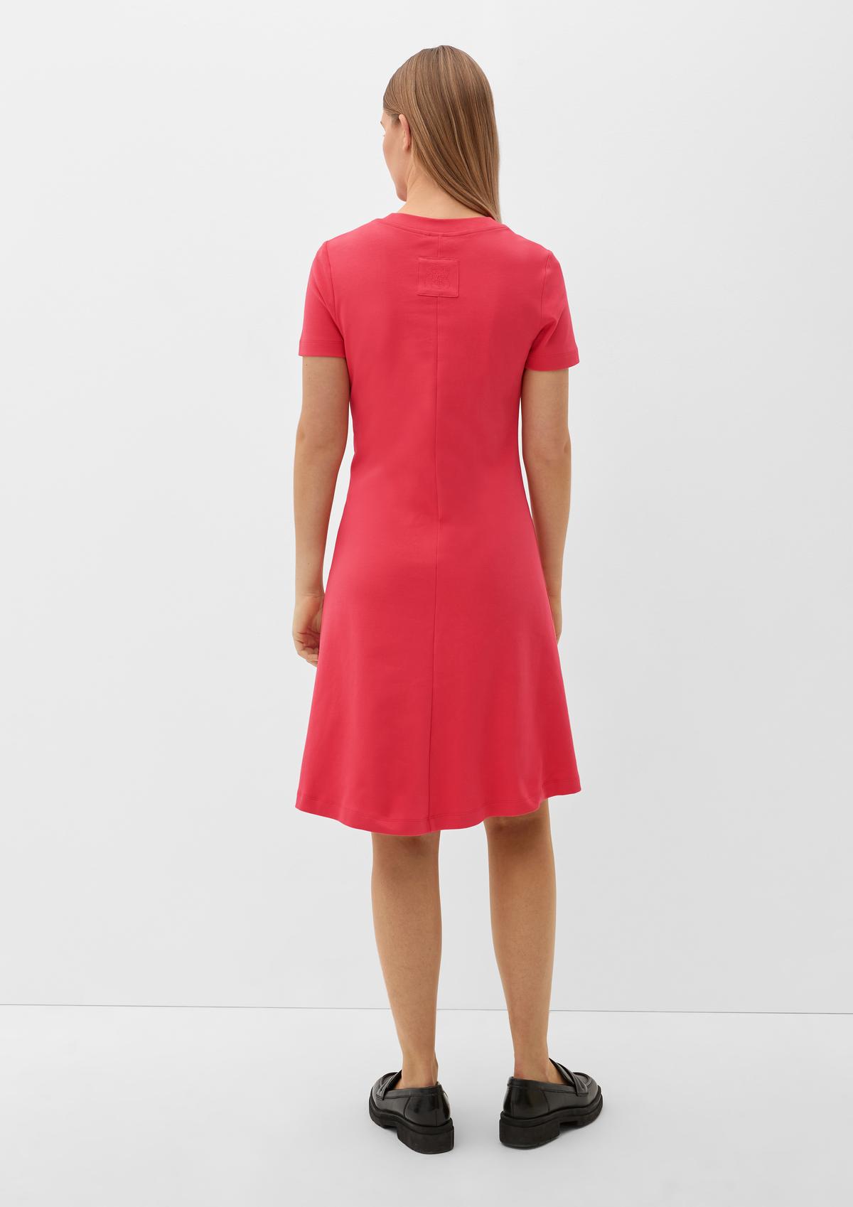 Kleid aus Jersey - pink | Strandkleider