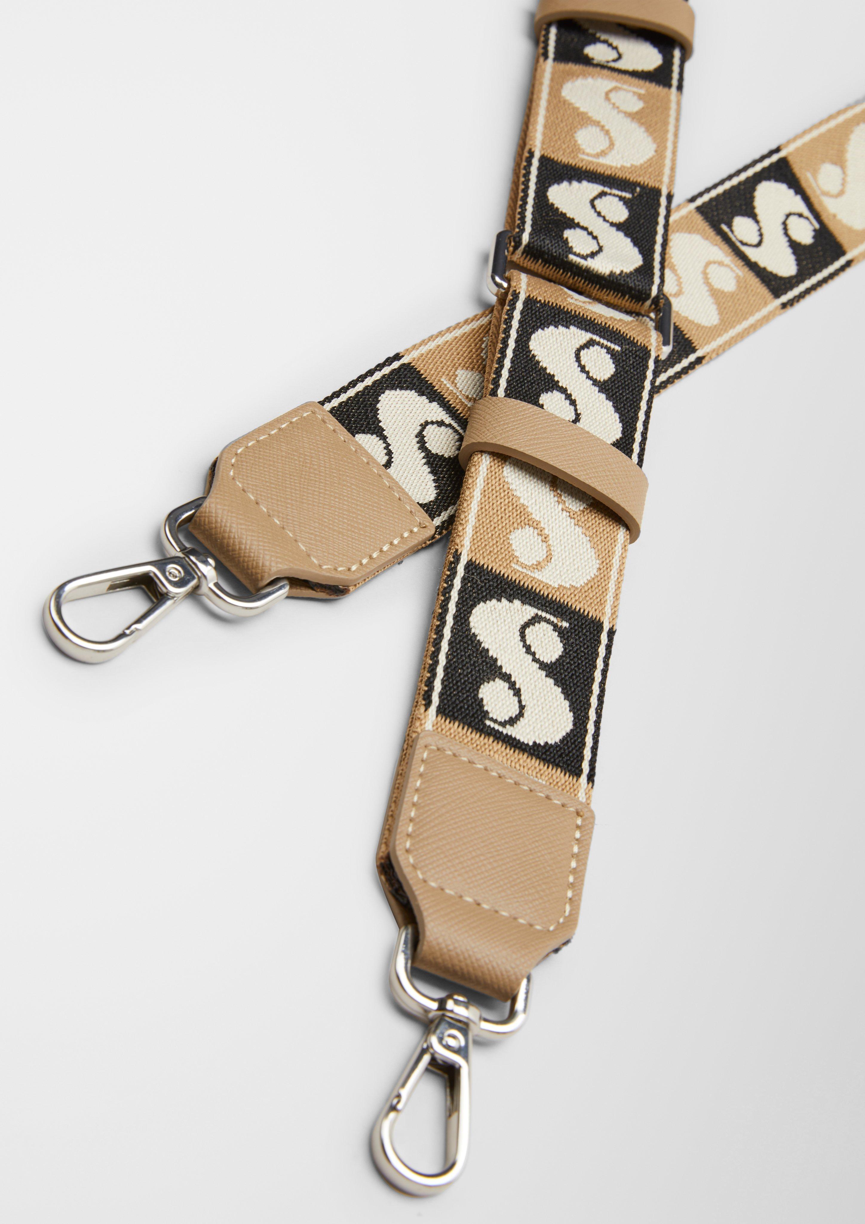 Bag strap with allover pattern yellow s.Oliver