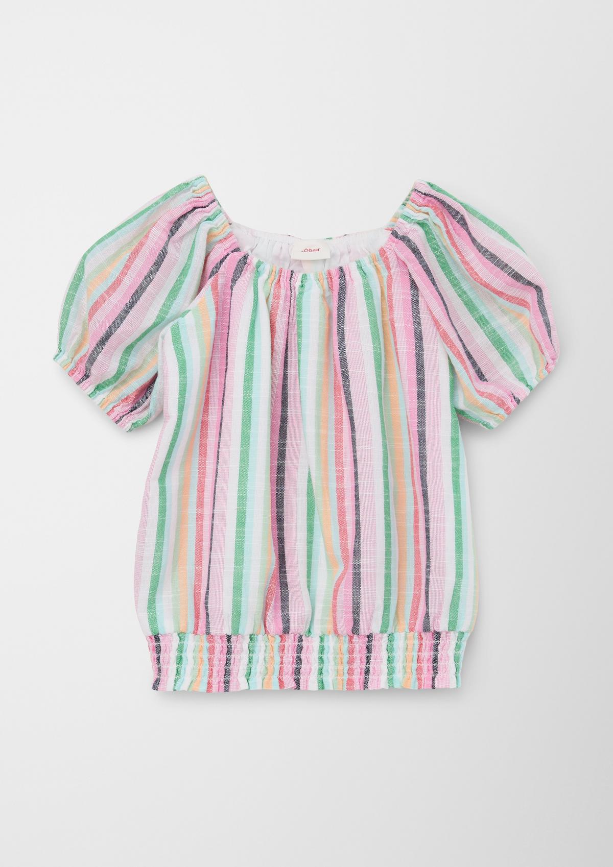 s.Oliver Blouse with a striped pattern