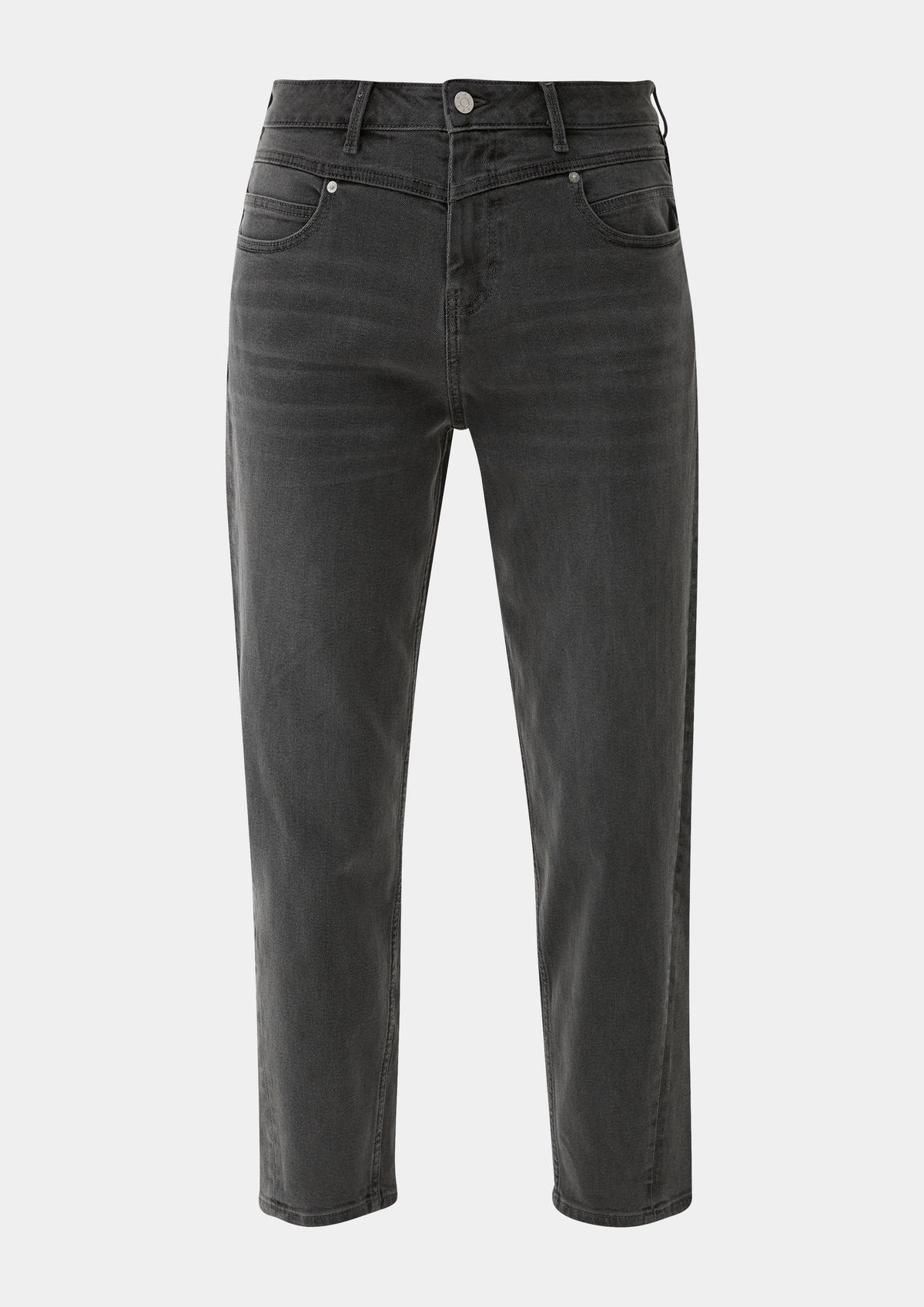 s.Oliver Regular: jeans hlače z vezenino