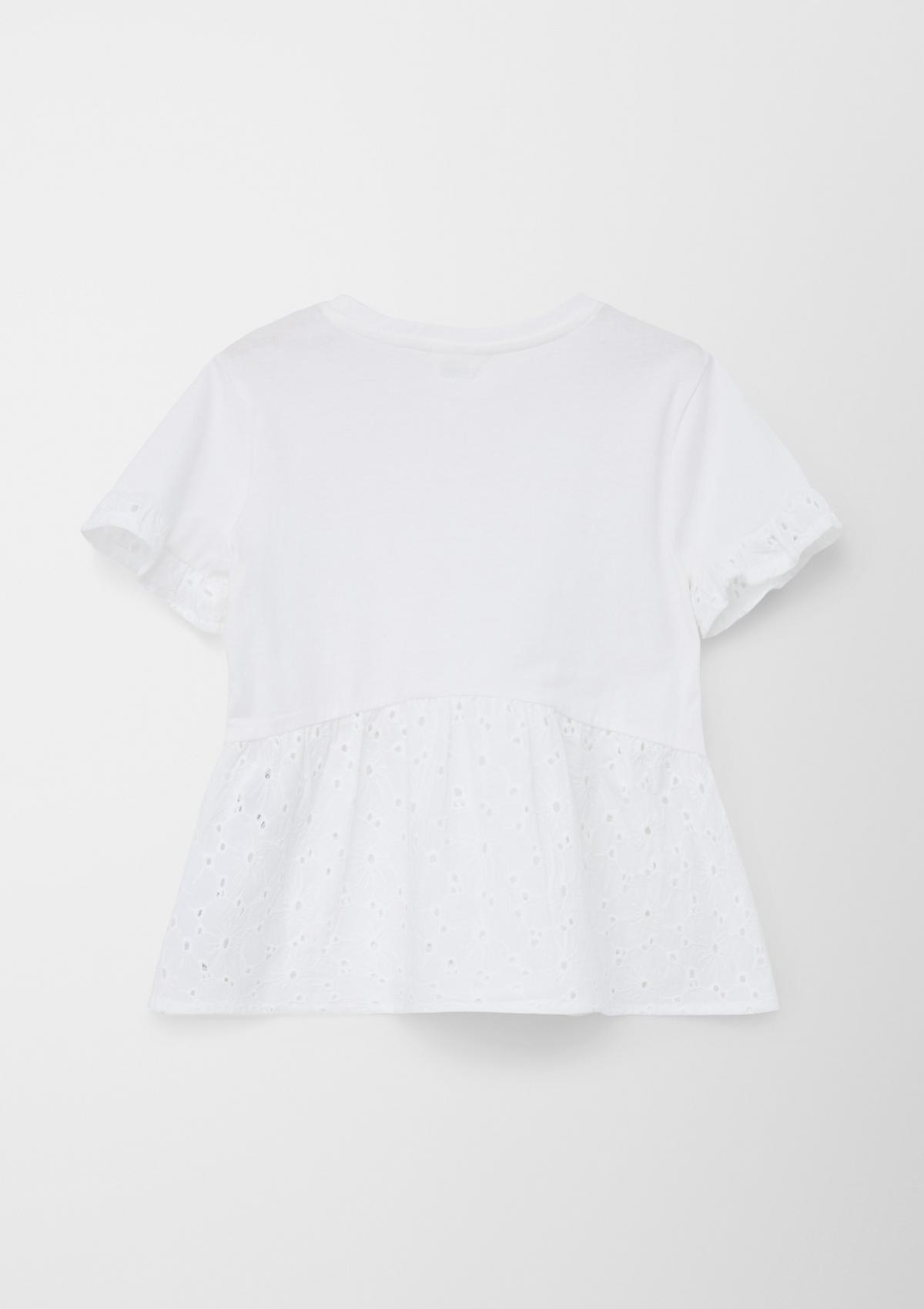 s.Oliver Cotton T-shirt with shifley details