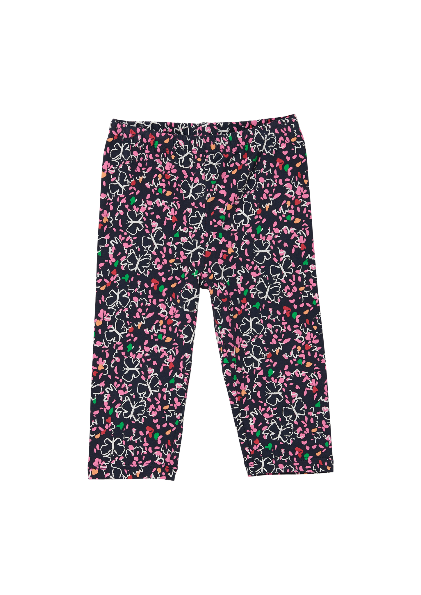 s.Oliver - Leggings mit Allover-Print, Kinder, blau