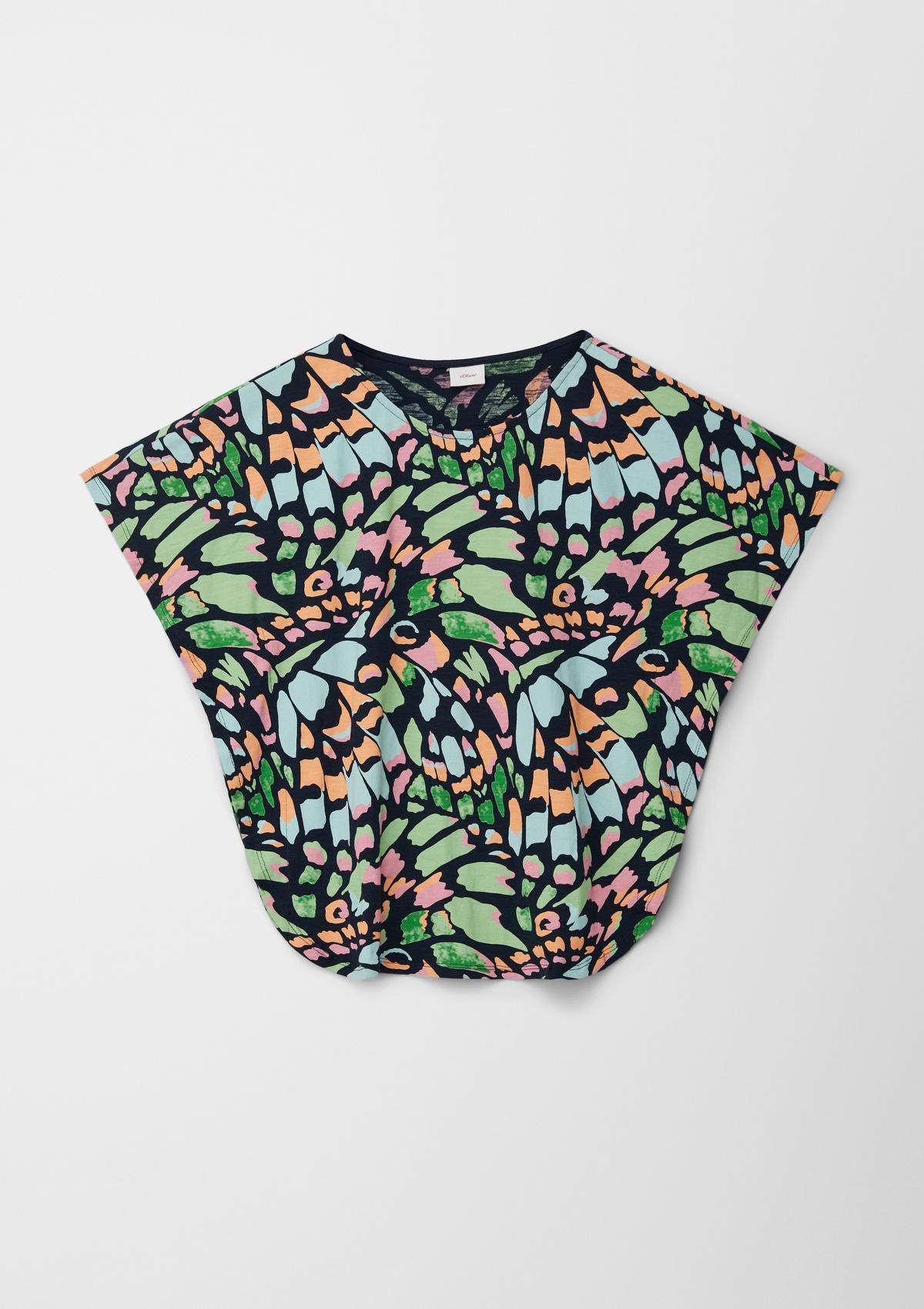 s.Oliver T-Shirt mit Fledermausärmel