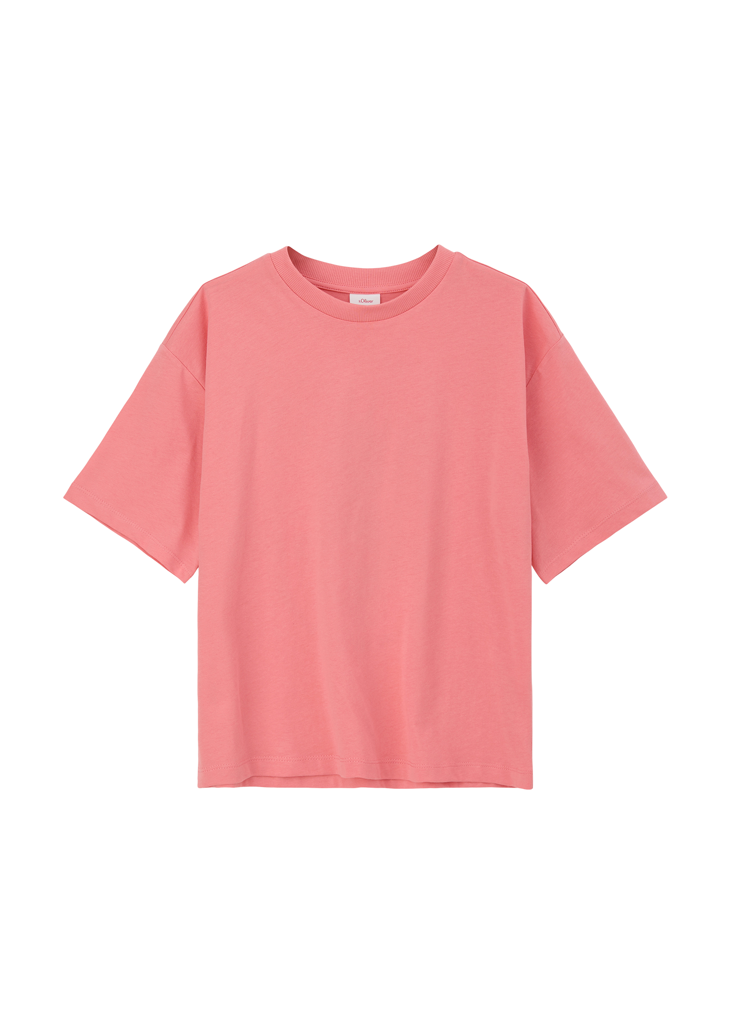 s.Oliver - T-Shirt mit Rückenprint, Mädchen, Rosa