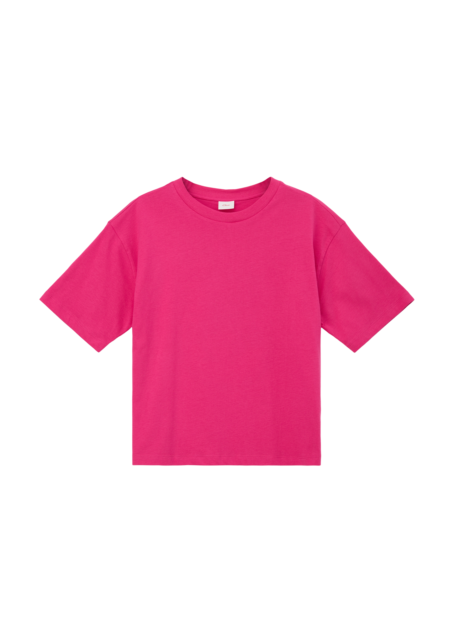 s.Oliver - T-Shirt mit Rückenprint, Mädchen, Rosa