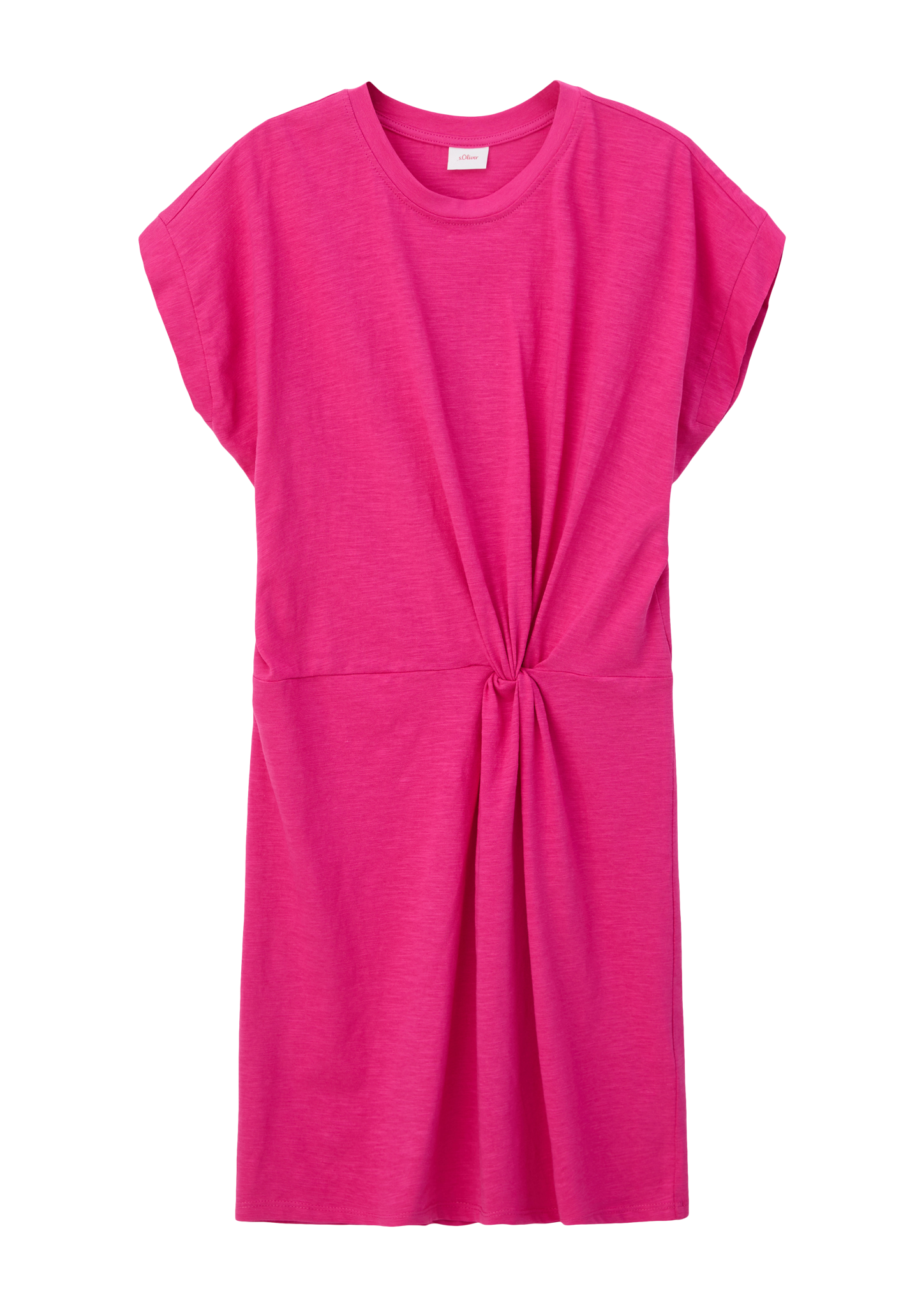 s.Oliver - Kleid mit Knoten-Detail, Mädchen, Rosa