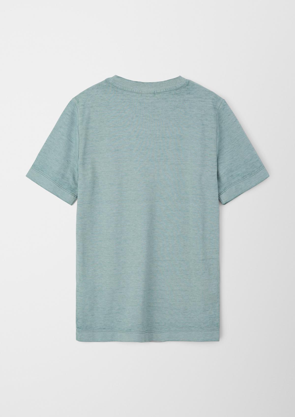 s.Oliver T-Shirt mit Ausbrennermuster