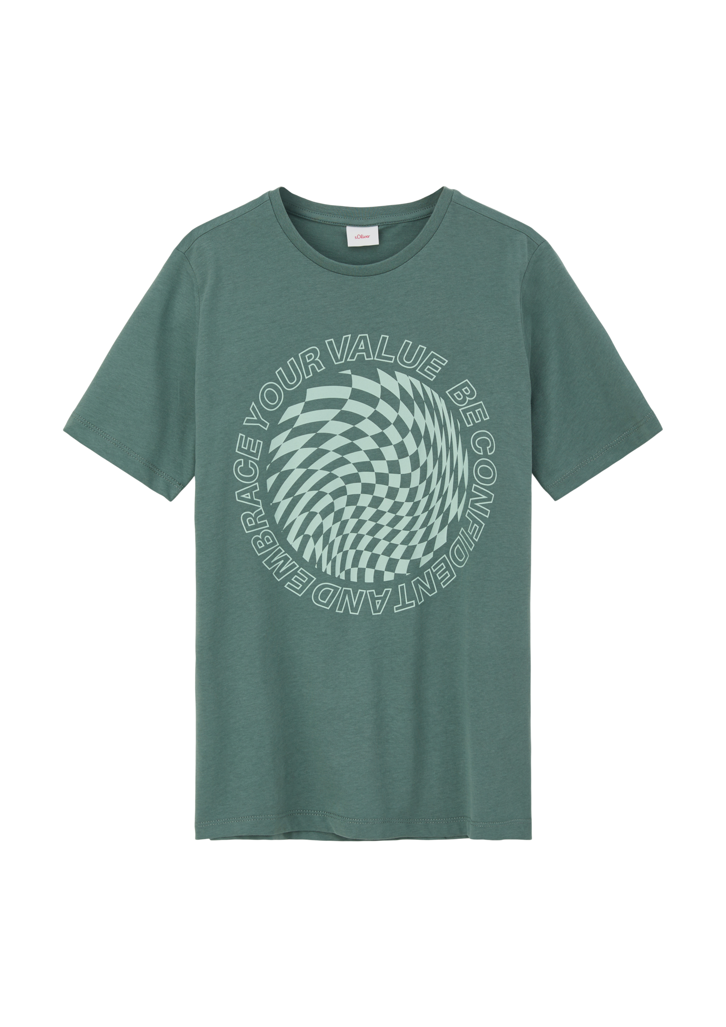 s.Oliver - Jerseyshirt mit Frontprint, Jungen, Blau